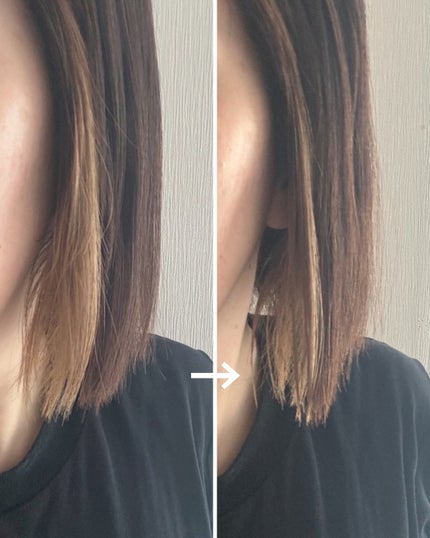 ディープリペアヘアミルク/now & than(ナウアンドダン)/ヘアミルクを使ったクチコミ(5枚目)