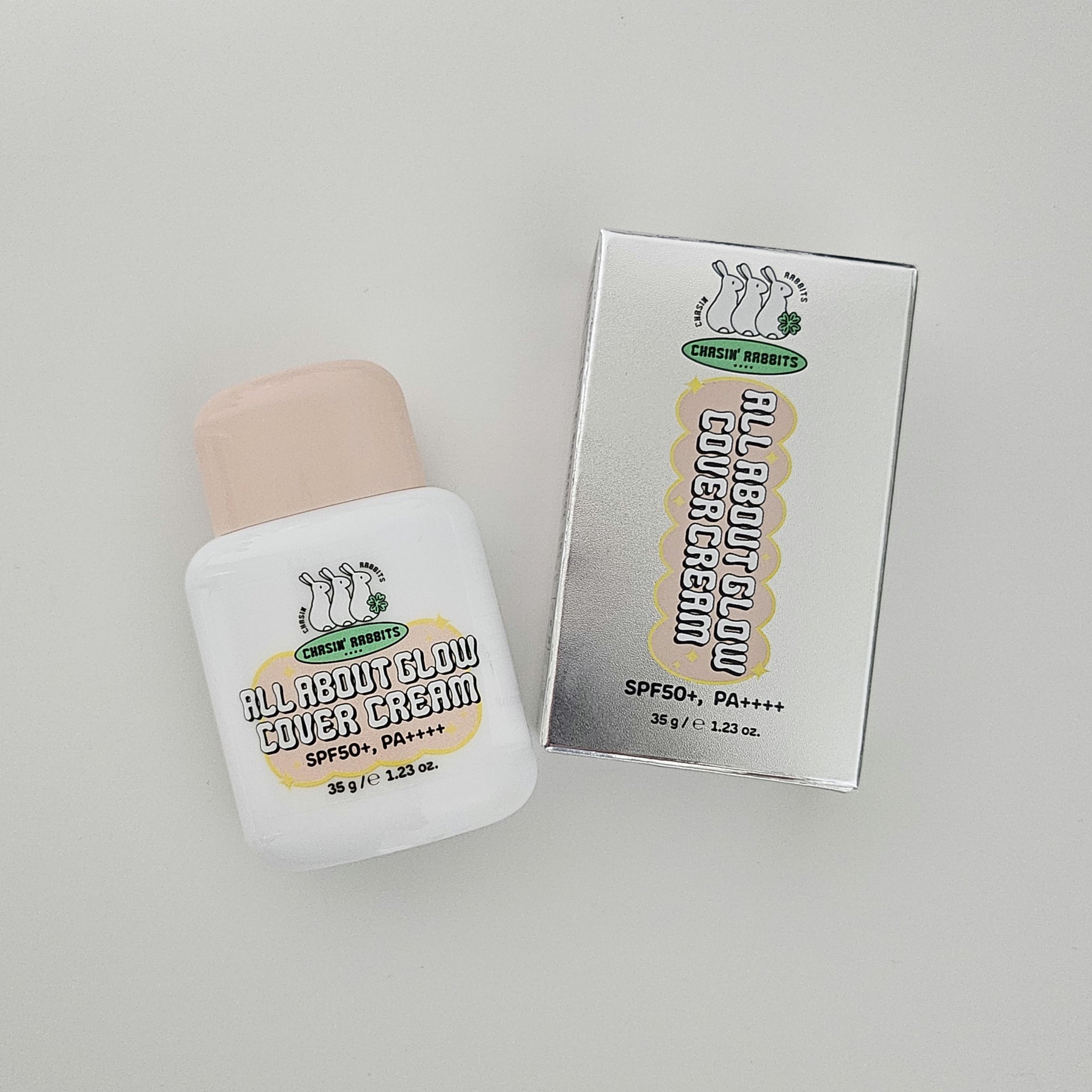 オールアバウトグロウカバークリーム/CHASIN'RABBITS/日焼け止めクリームを使ったクチコミ（1枚目）