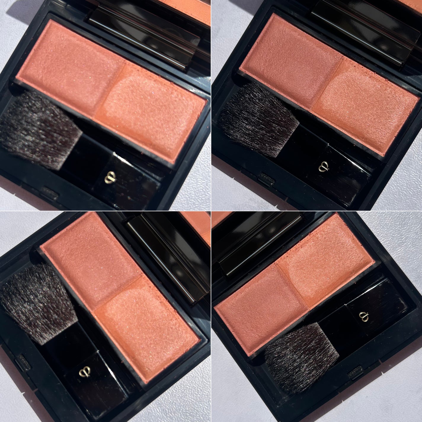 ブラッシュデュオプードル/クレ・ド・ポー ボーテ/パウダーチークを使ったクチコミ(7枚目)