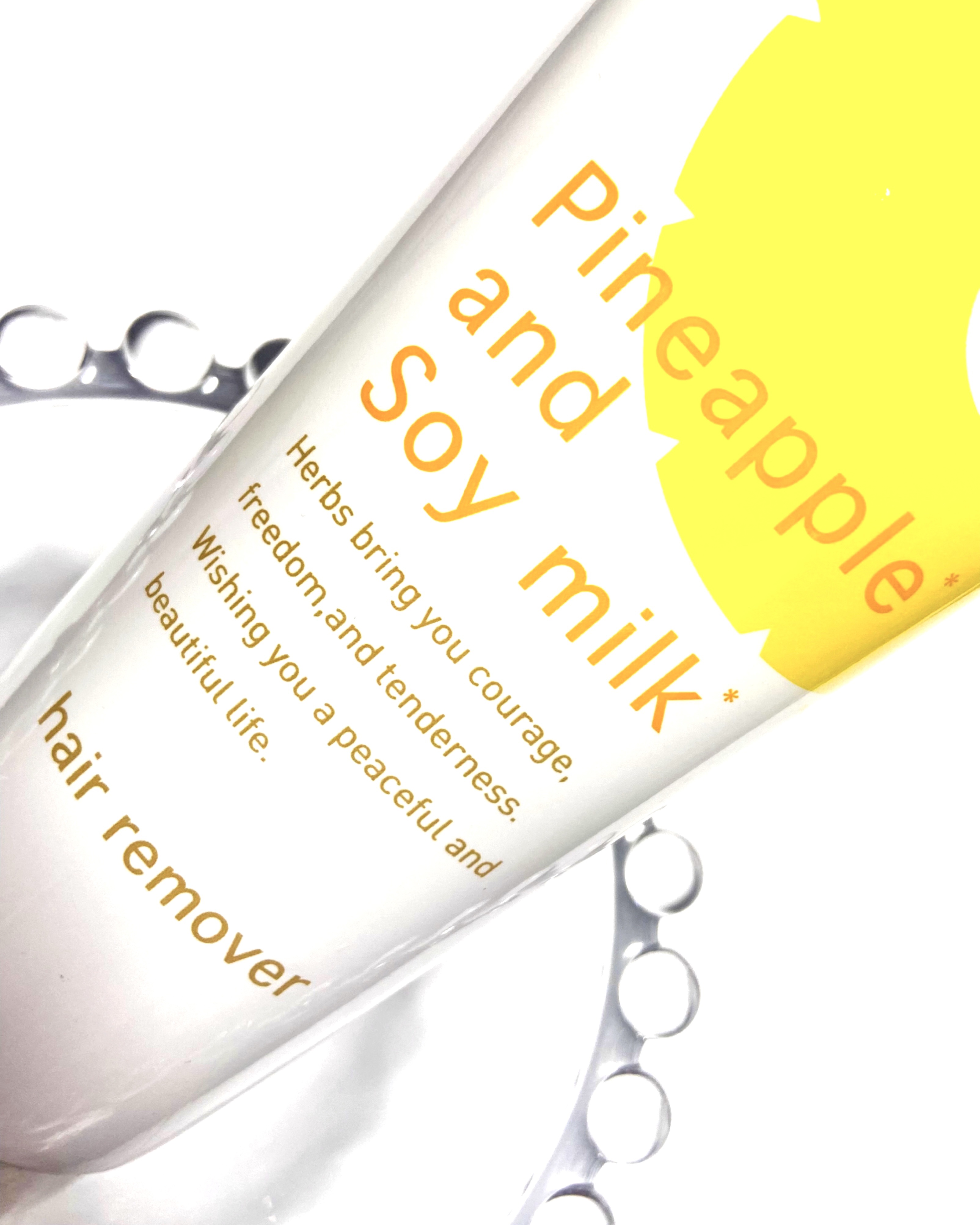 パイナップル豆乳除毛クリーム/鈴木ハーブ研究所/除毛クリームを使ったクチコミ（2枚目）