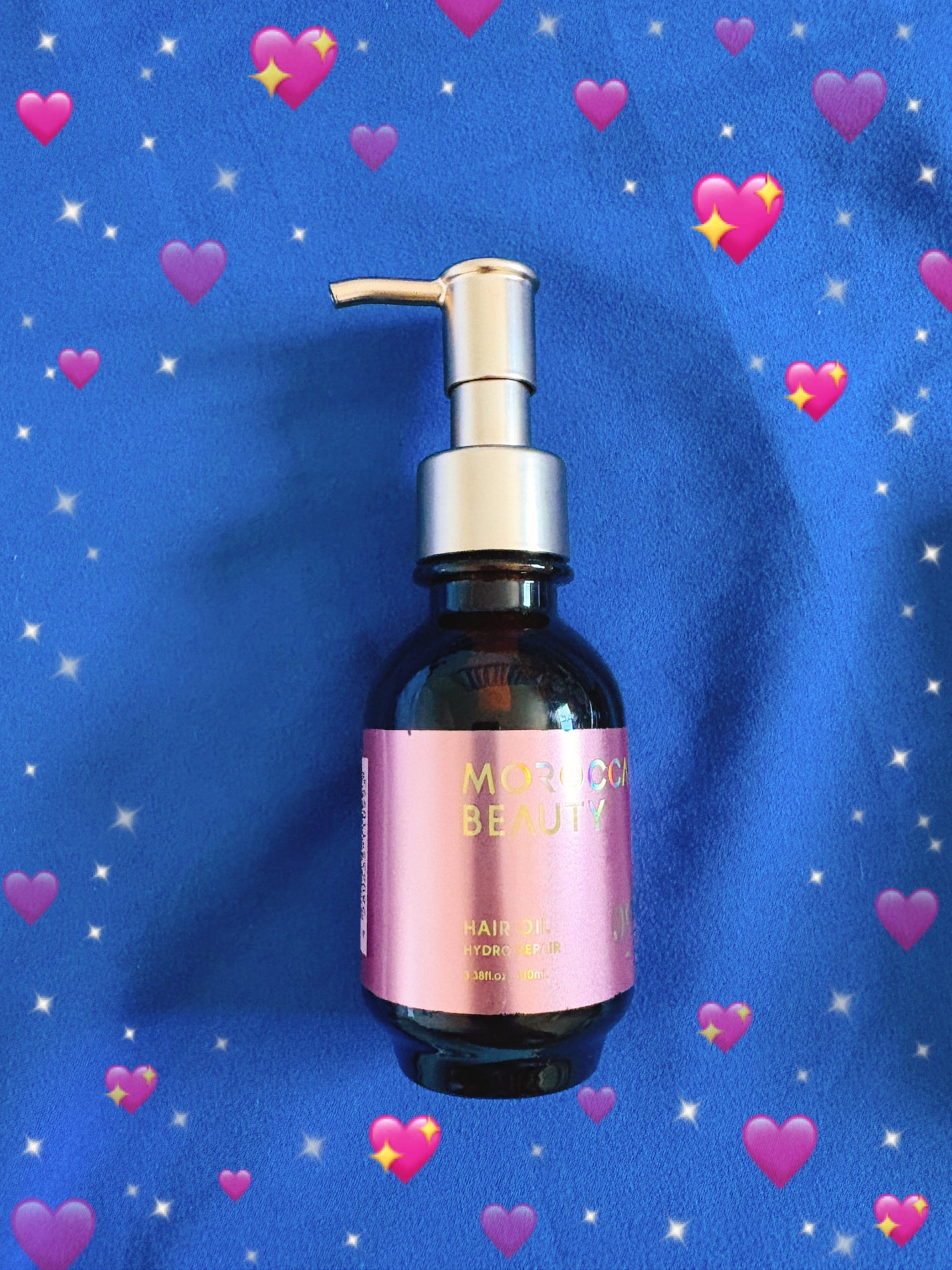 モロッカンビューティ ハイドロリペア ヘアオイル/モロッカンビューティ/ヘアオイルを使ったクチコミ(1枚目)
