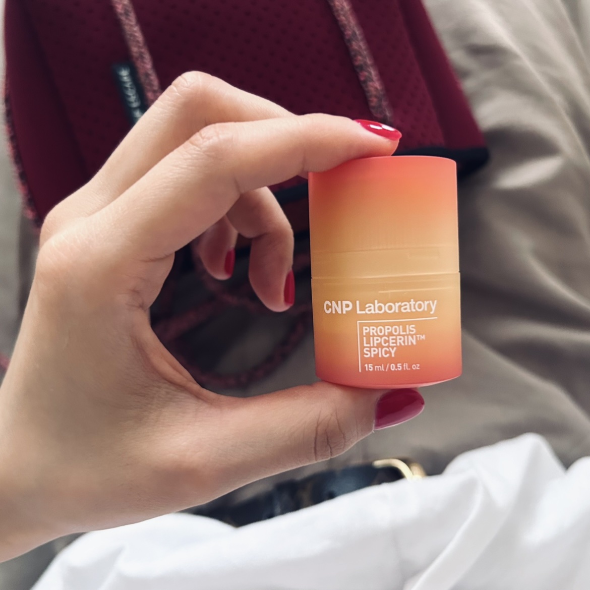 プロポリスリップセリン スパイシー/CNP Laboratory/リップクリームを使ったクチコミ（1枚目）