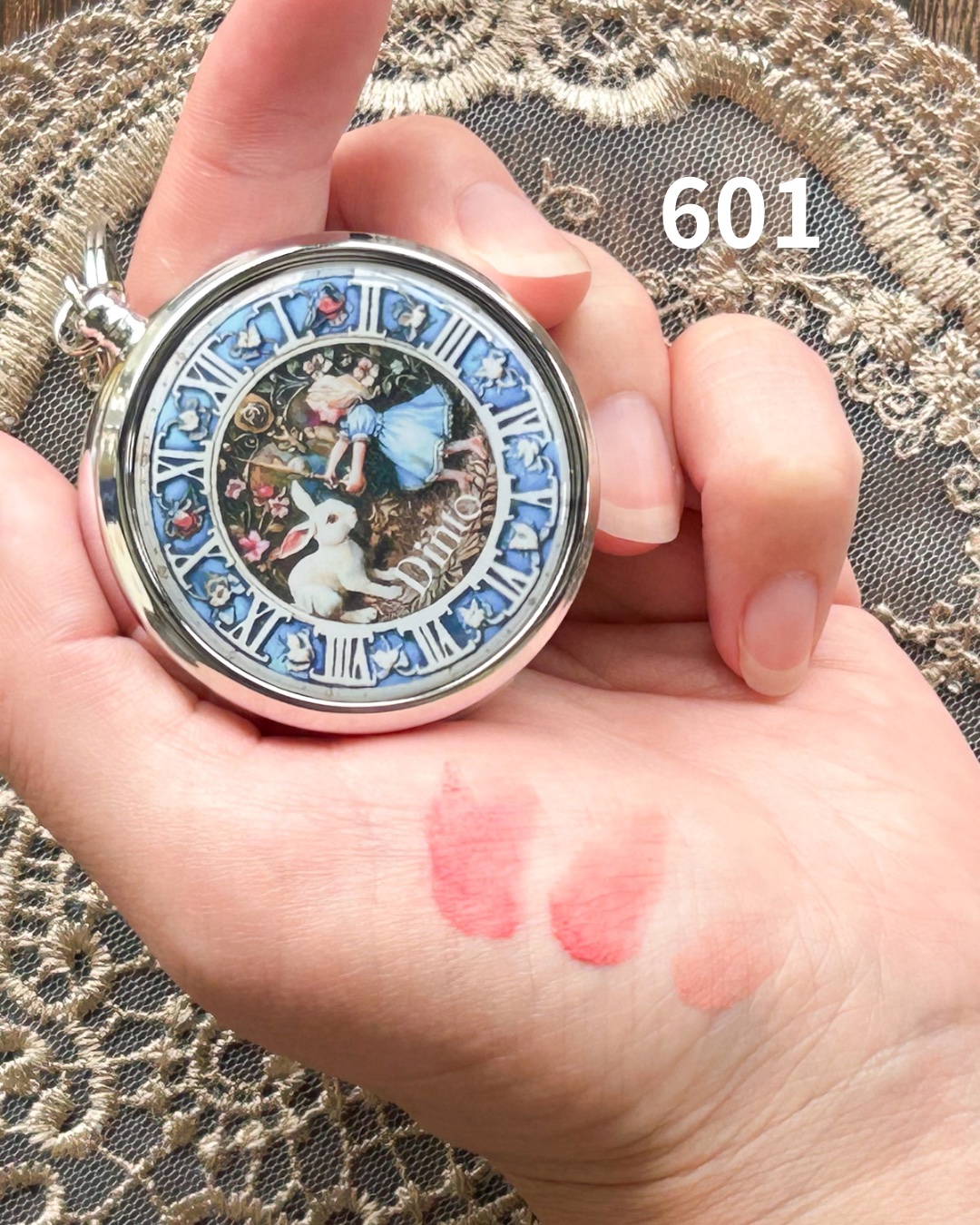 グローイングタイムトゥーキスアンドブラッシュ/Dinto/口紅を使ったクチコミ（2枚目）