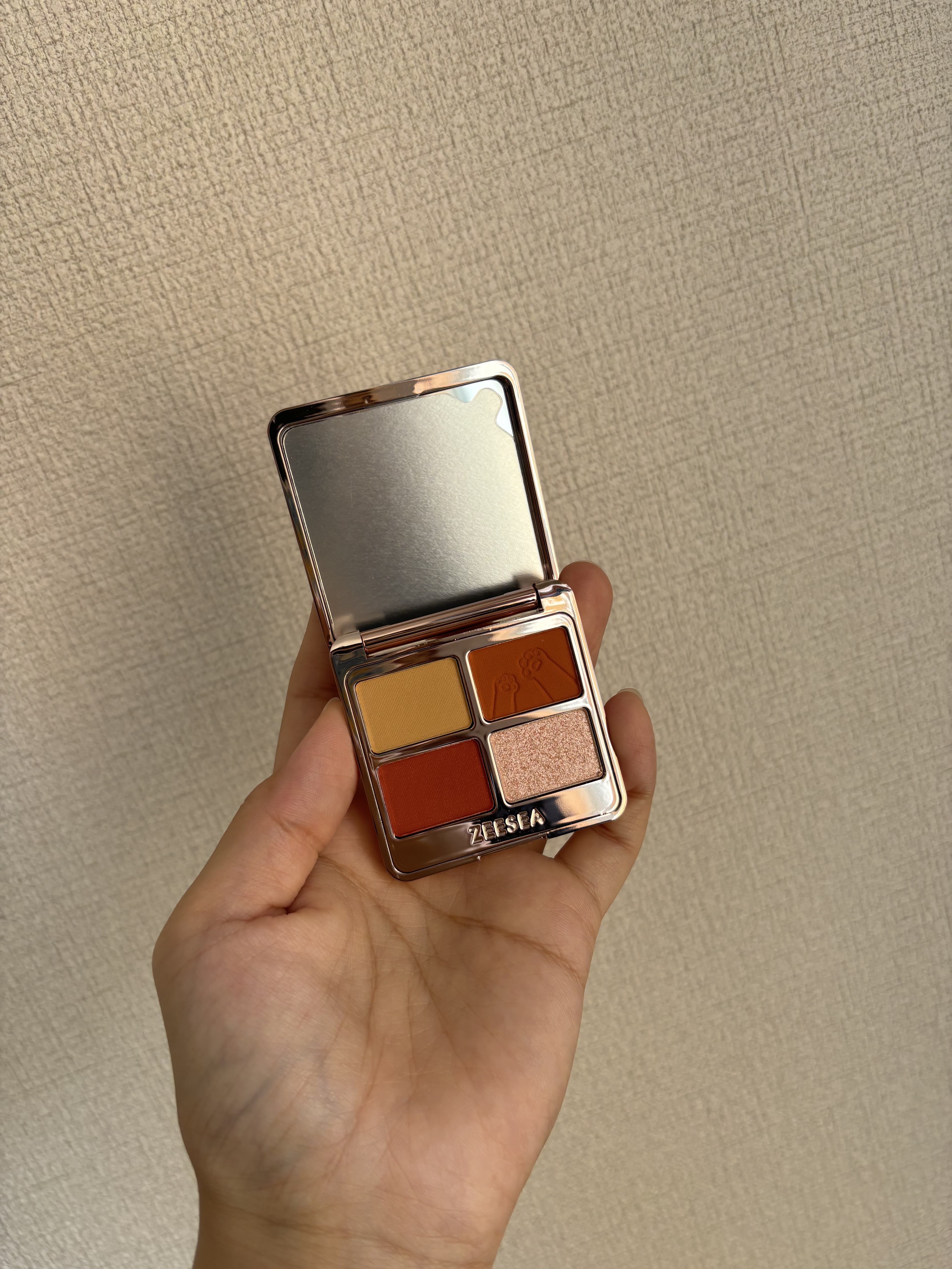 アニマルアイシャドウ(4シェード)/ZEESEA/アイシャドウパレットを使ったクチコミ（2枚目）