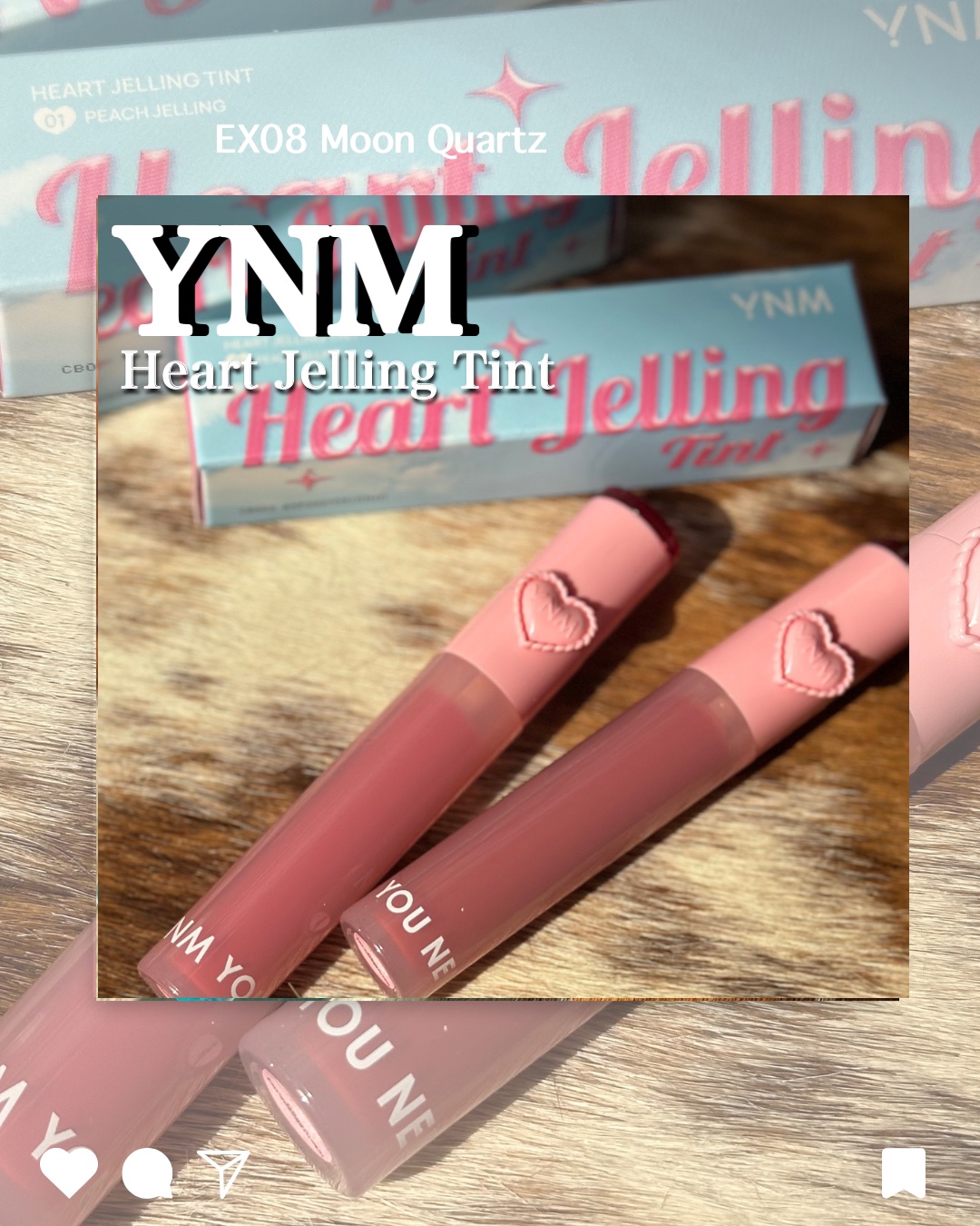 ハートゼリングティント/YNM/リップティントを使ったクチコミ（1枚目）