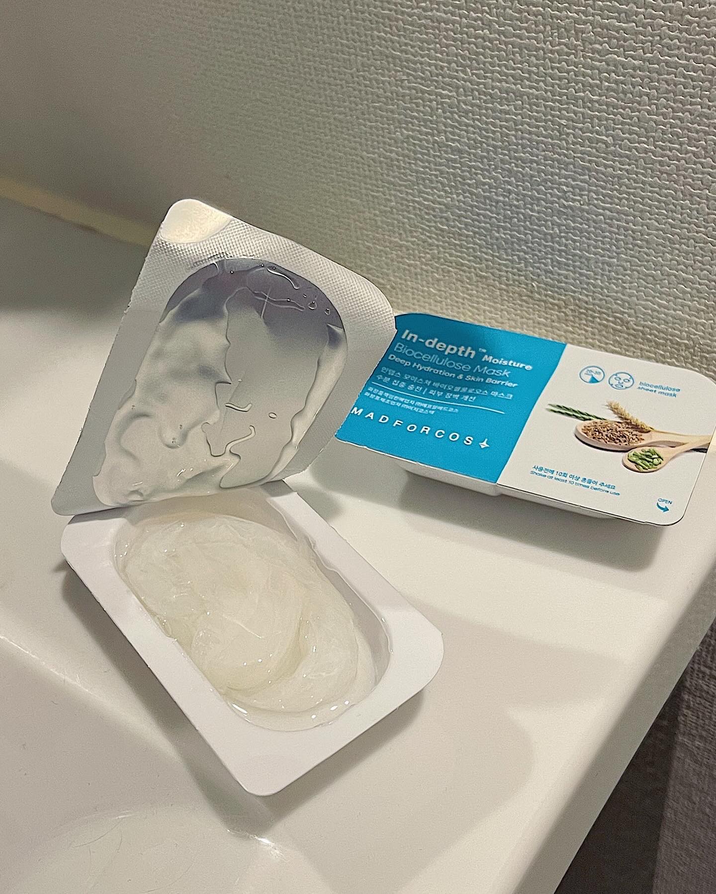 インデップス™モイスチャーバイオセルロースマスク/MADFORCOS/シートマスク・パックを使ったクチコミ（3枚目）