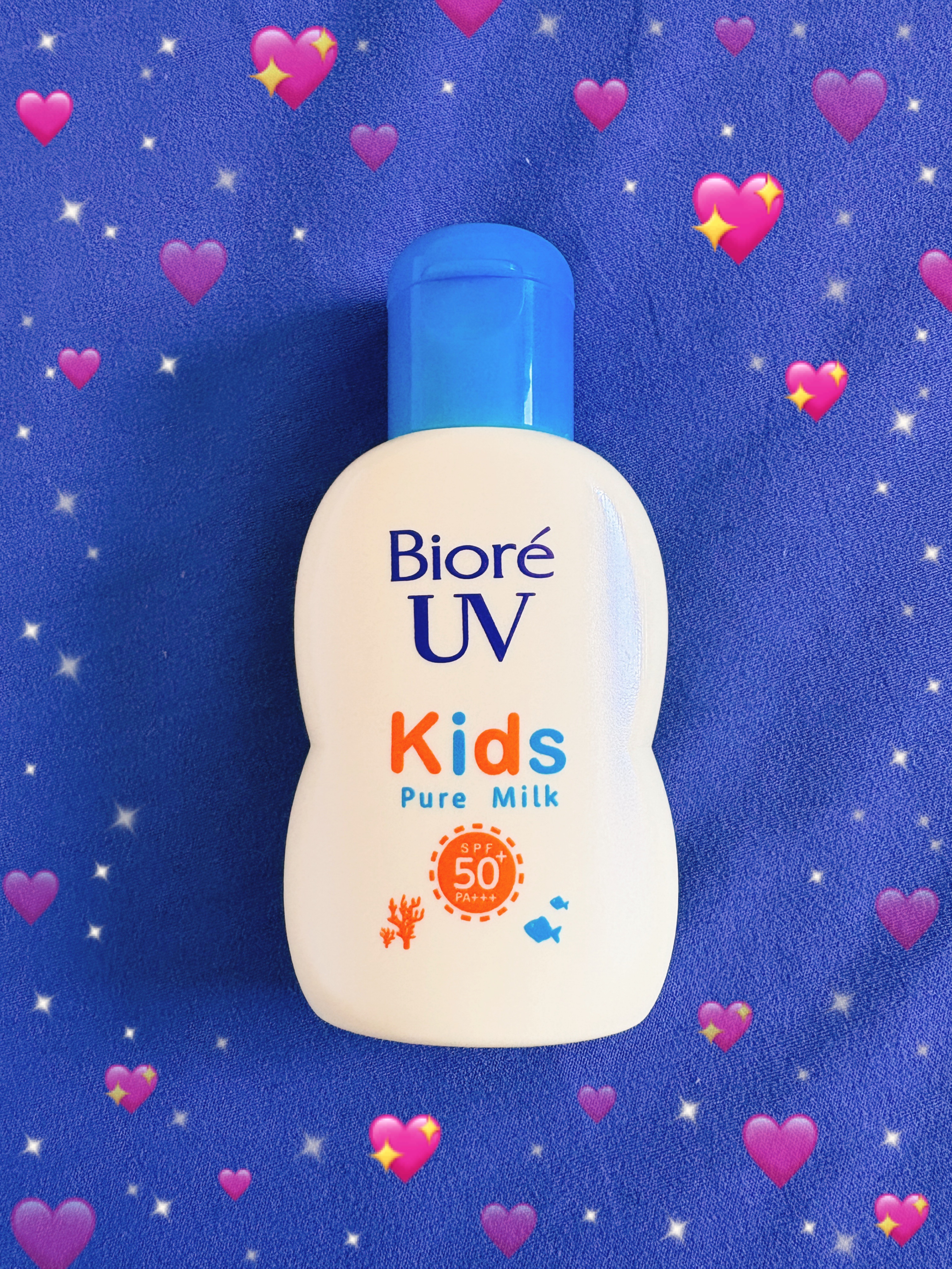 ビオレUV キッズピュアミルク/ビオレ/日焼け止めミルクを使ったクチコミ（1枚目）