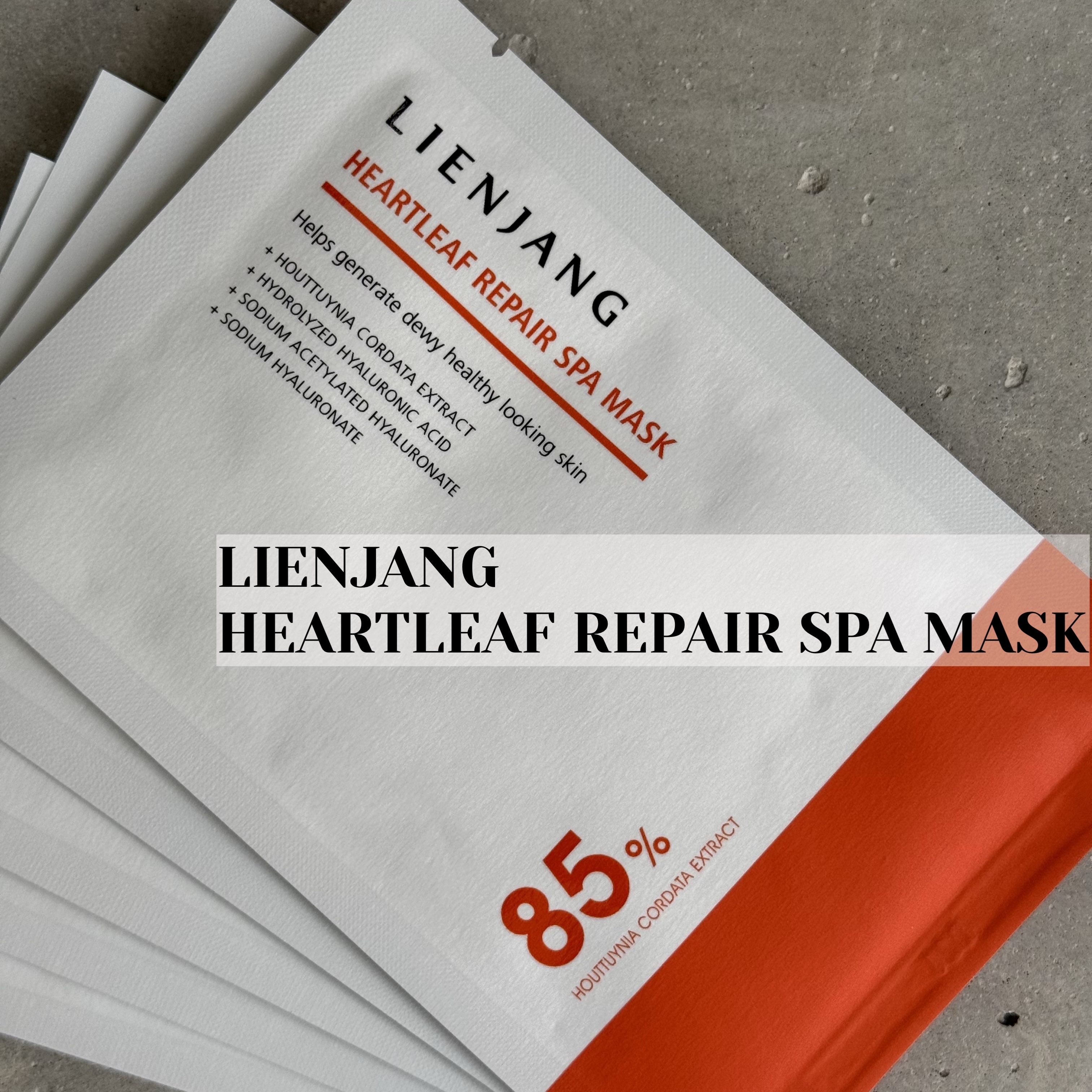 ドクダミ リペア スパマスク/リエンジャン/シートマスク・パックを使ったクチコミ（1枚目）