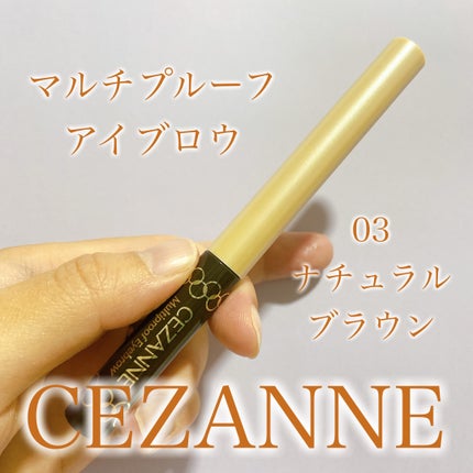 マルチプルーフアイブロウ/CEZANNE/パウダーアイブロウを使ったクチコミ(1枚目)