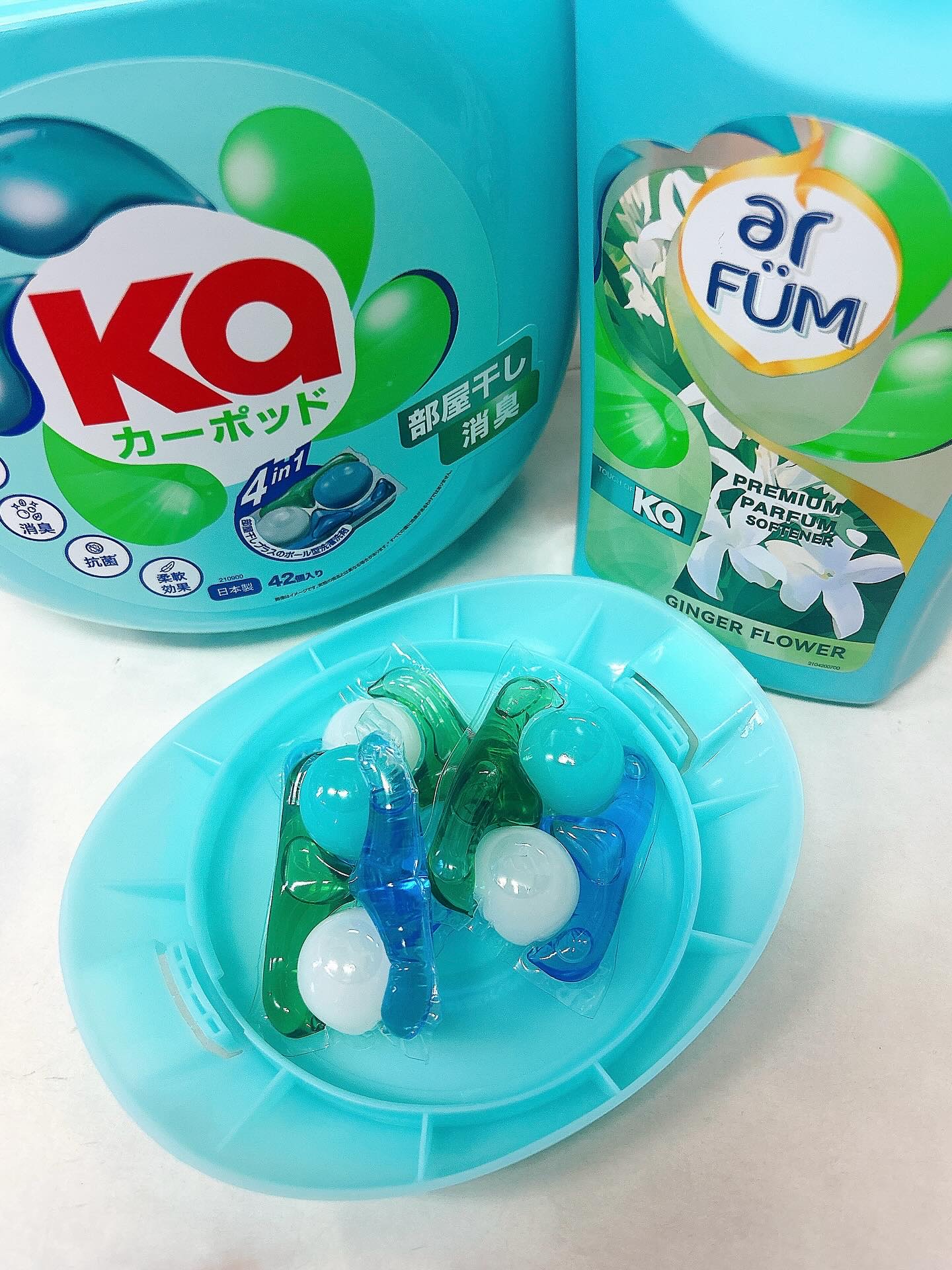 カーポッド/王子製薬/洗濯洗剤を使ったクチコミ（2枚目）