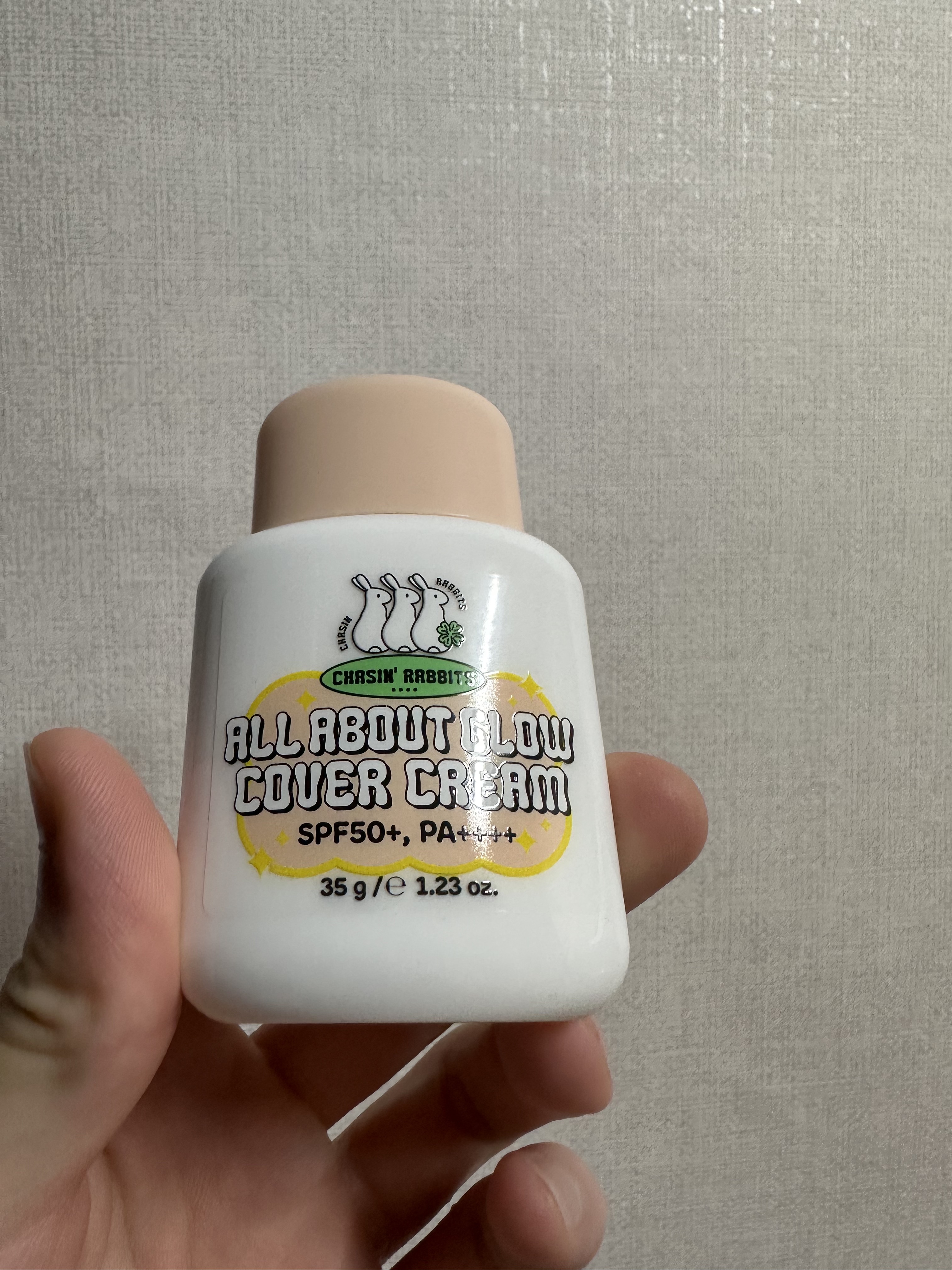 オールアバウトグロウカバークリーム/CHASIN'RABBITS/日焼け止めクリームを使ったクチコミ（1枚目）