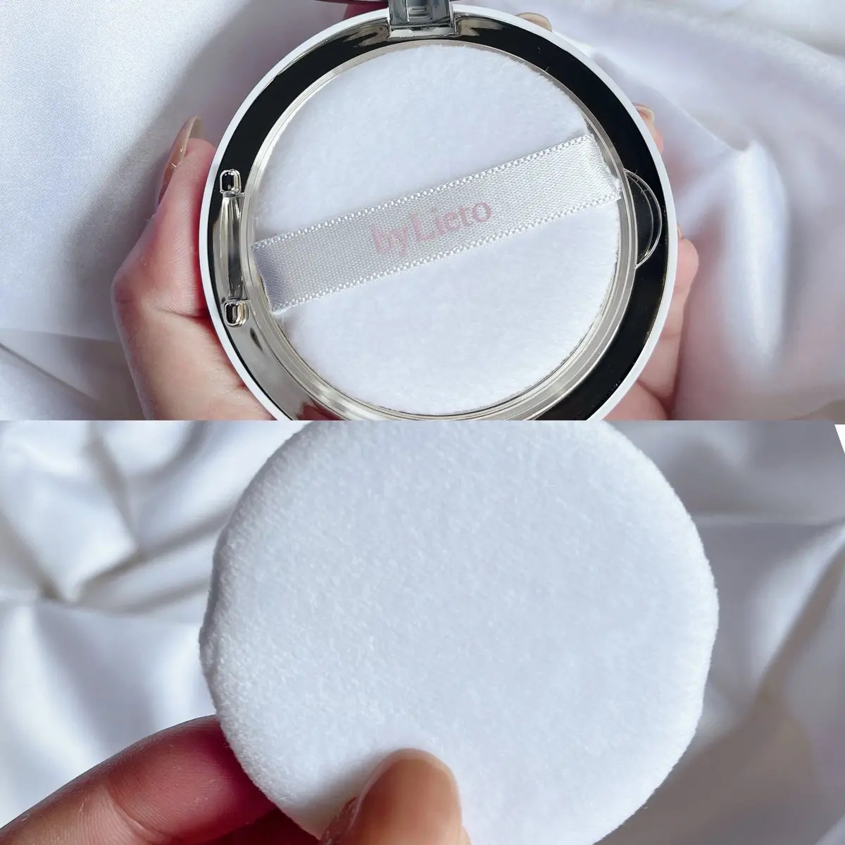 ハイドラセッティングパウダー/byLieto/プレストパウダーを使ったクチコミ（2枚目）