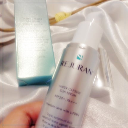 ウォーターカプセルサンセラム/REJURAN COSMETICS/日焼け止め・UVケアを使ったクチコミ(2枚目)