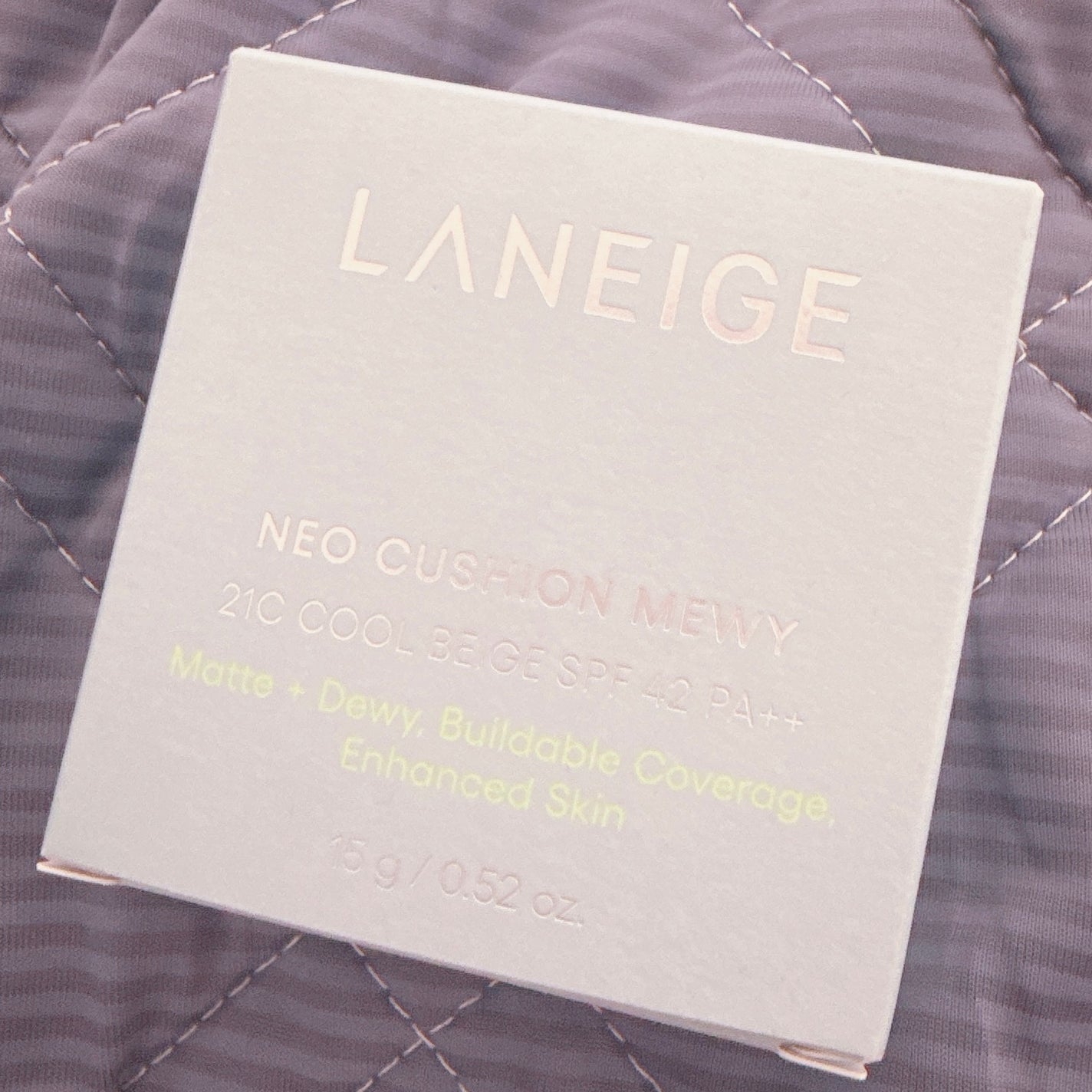 ラネージュ ネオクッション ミュイ /LANEIGE/クッションファンデーションを使ったクチコミ(1枚目)