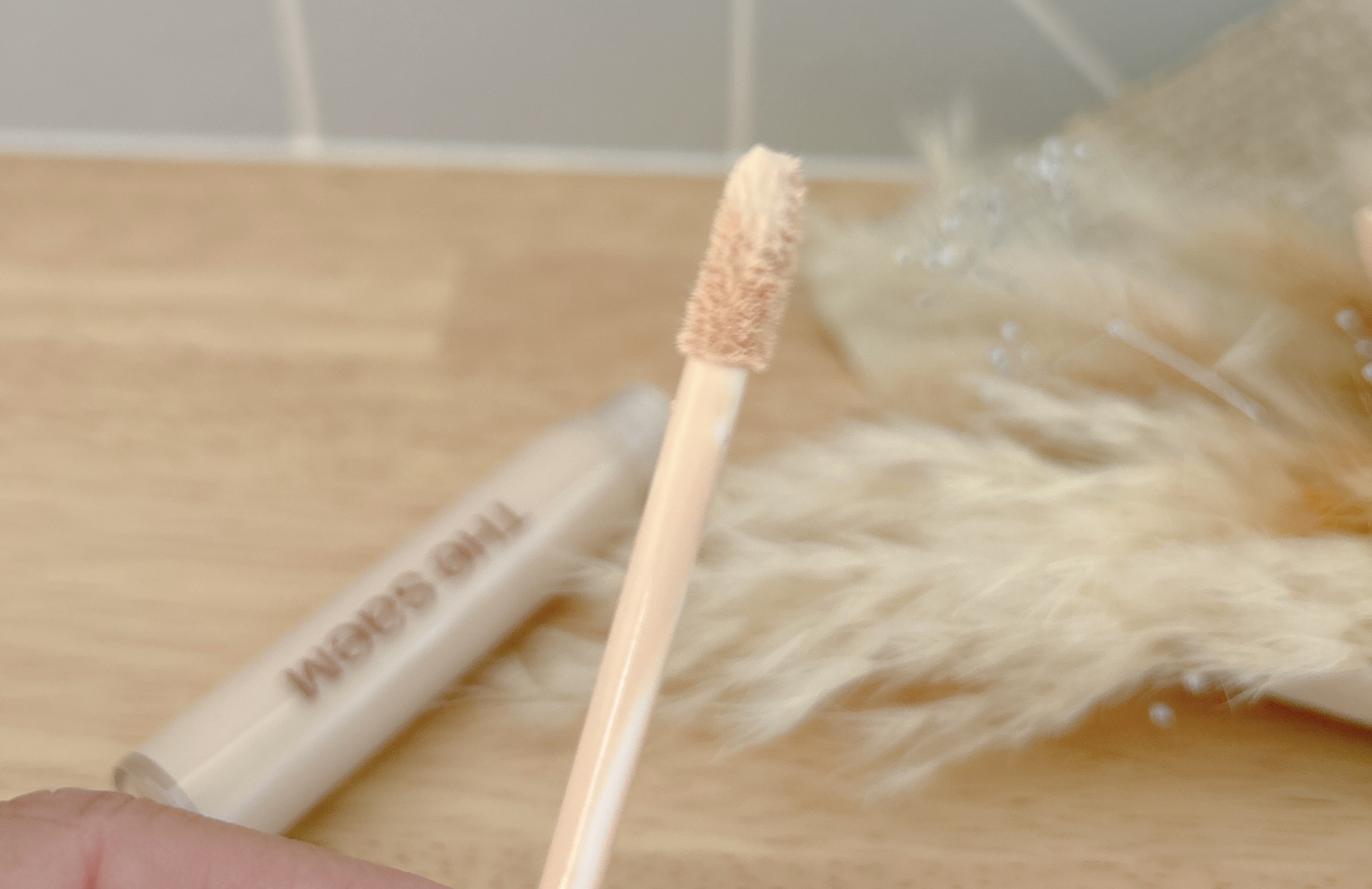 カバーパーフェクション チップコンシーラー/the SAEM/リキッドコンシーラーを使ったクチコミ（2枚目）