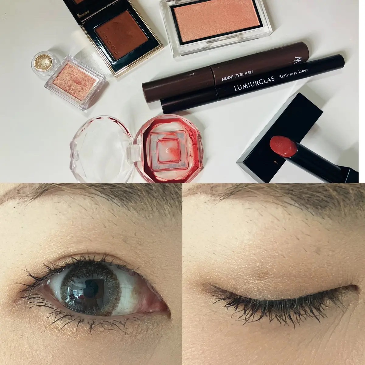 クリームチーク/キャンメイク/ジェル・クリームチークを使ったクチコミ（1枚目）