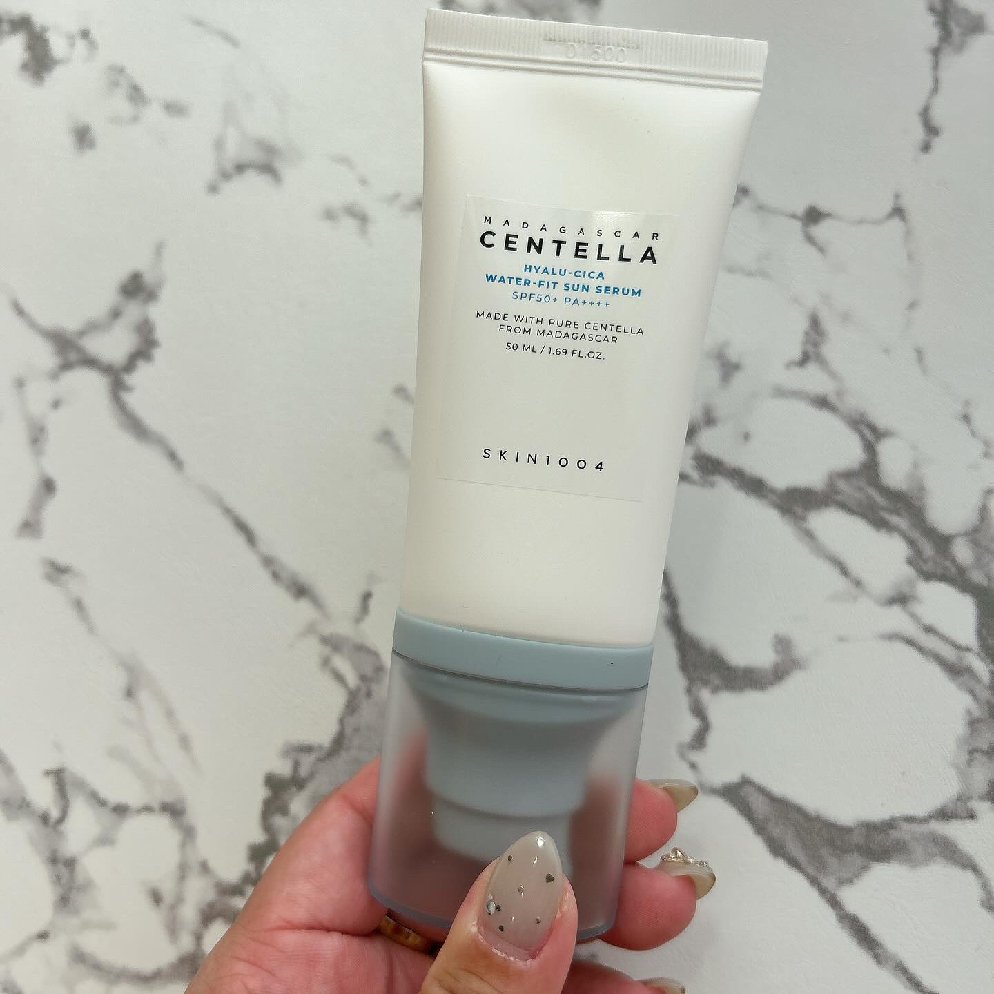 ヒアルーシカ ウォーターフィット サンセラム/SKIN1004/日焼け止めローションを使ったクチコミ（2枚目）