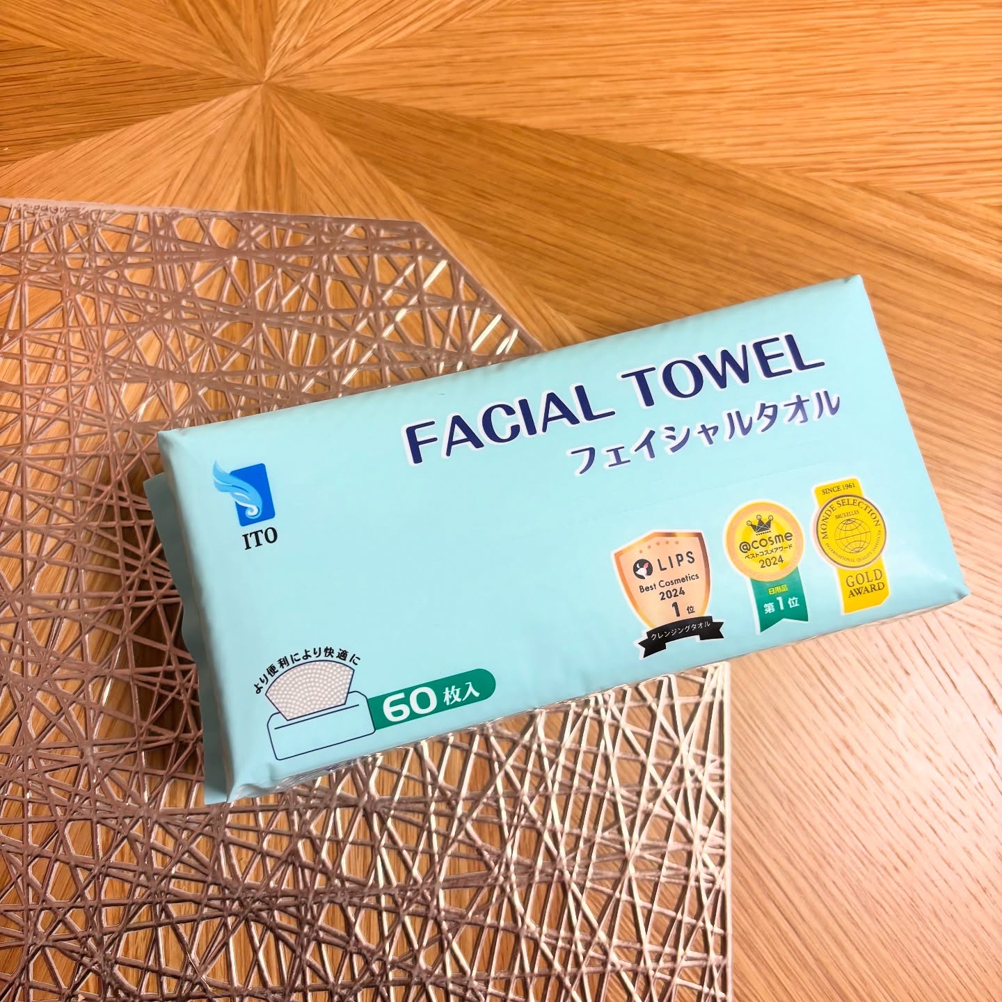 ITOフェイシャルタオル/ITO/クレンジングタオルを使ったクチコミ（1枚目）