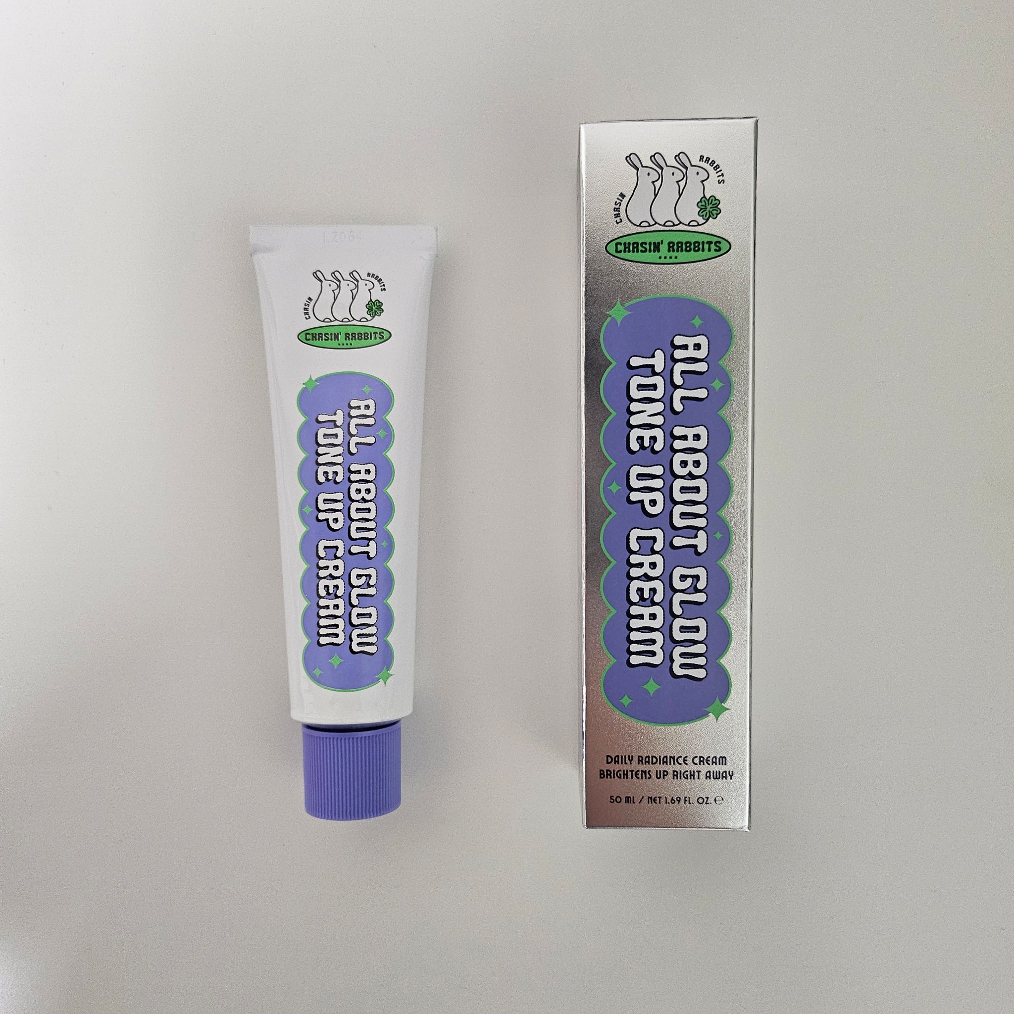 オールアバウトグロウトーンアップクリーム/CHASIN'RABBITS/化粧下地を使ったクチコミ（1枚目）