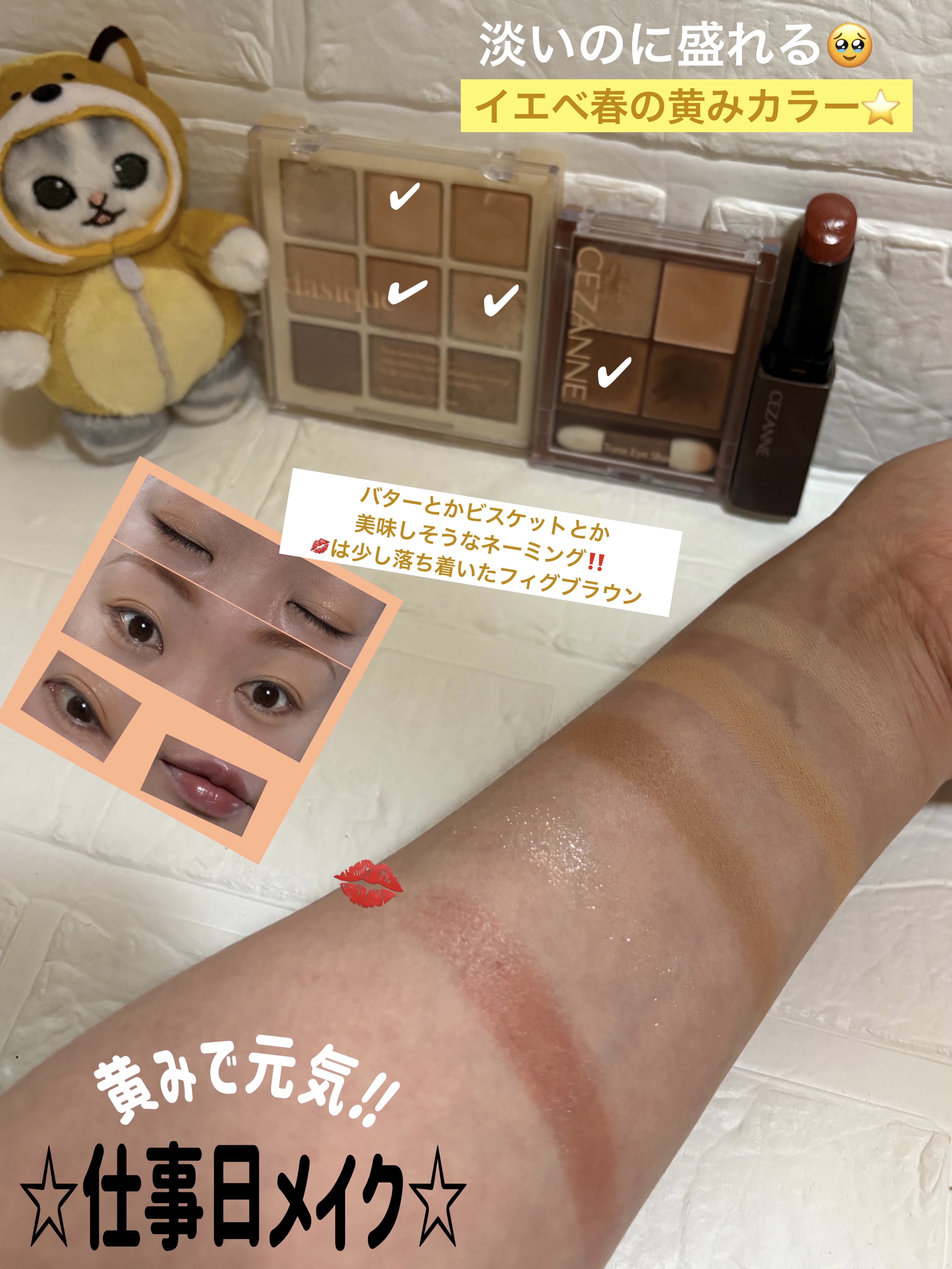 シャドウパレット/dasique/アイシャドウパレットを使ったクチコミ（1枚目）