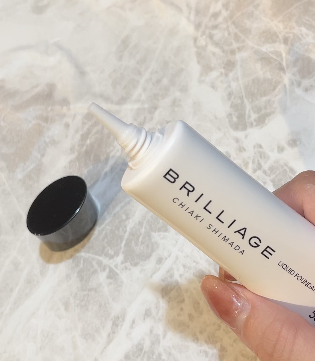 リキッドファンデーション セラム フィッティング グロウ/ブリリアージュ/リキッドファンデーションを使ったクチコミ（2枚目）