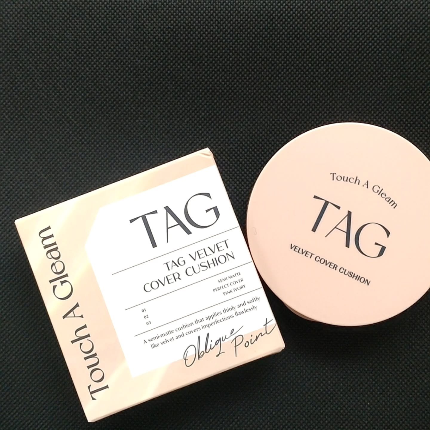 ベルベットカバークッション 01 PALE LIGHT(21号)/TAG/クッションファンデーションを使ったクチコミ（1枚目）