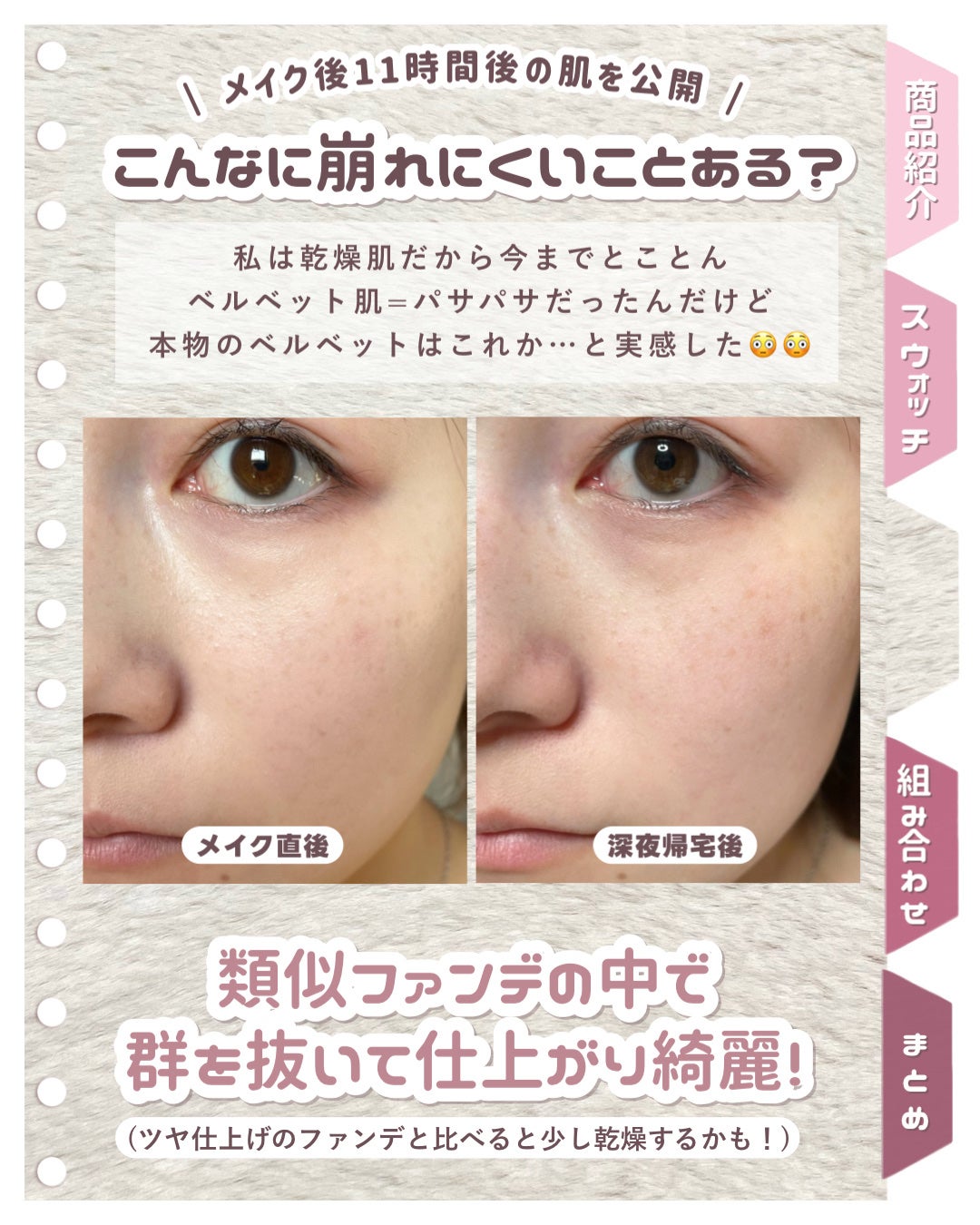 スタジオ フィックス ロングウエア クッション ファンデーション SPF 50/M・A・C/クッションファンデーションを使ったクチコミ(4枚目)