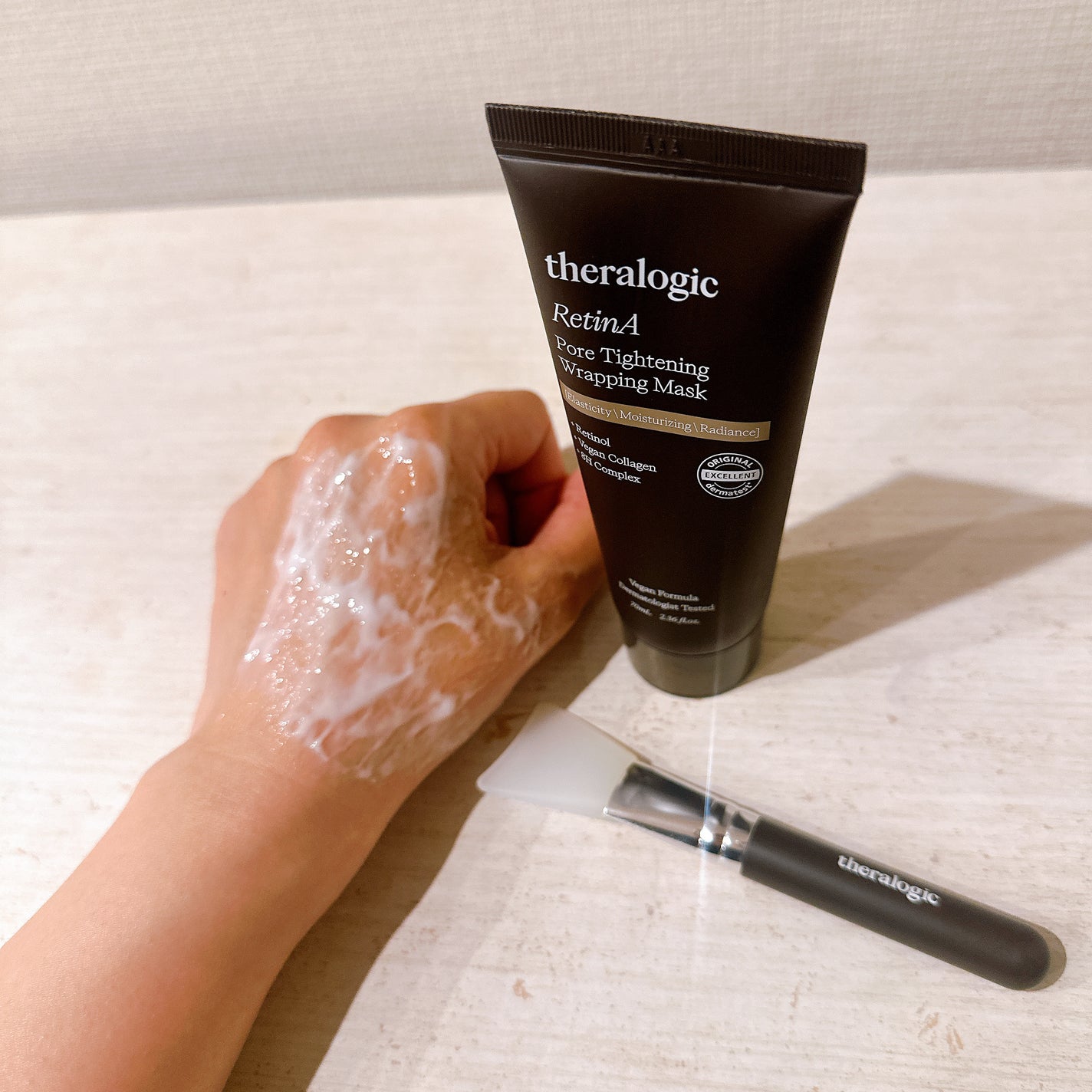 Retin A アンチ リンクル3Dクリーム/theralogic/フェイスクリームを使ったクチコミ(4枚目)