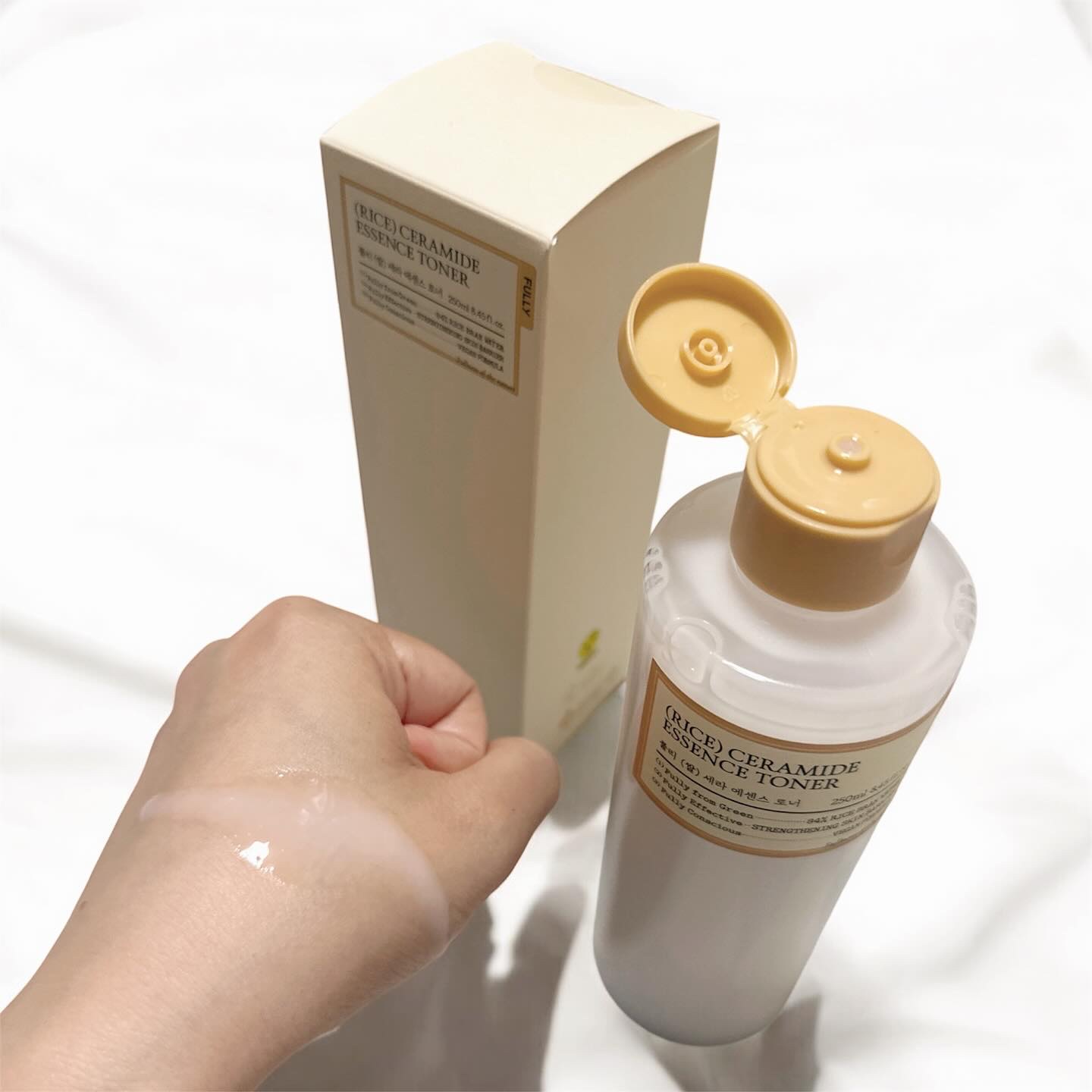 米セラミドエッセンストナー/FULLY/化粧水を使ったクチコミ（3枚目）