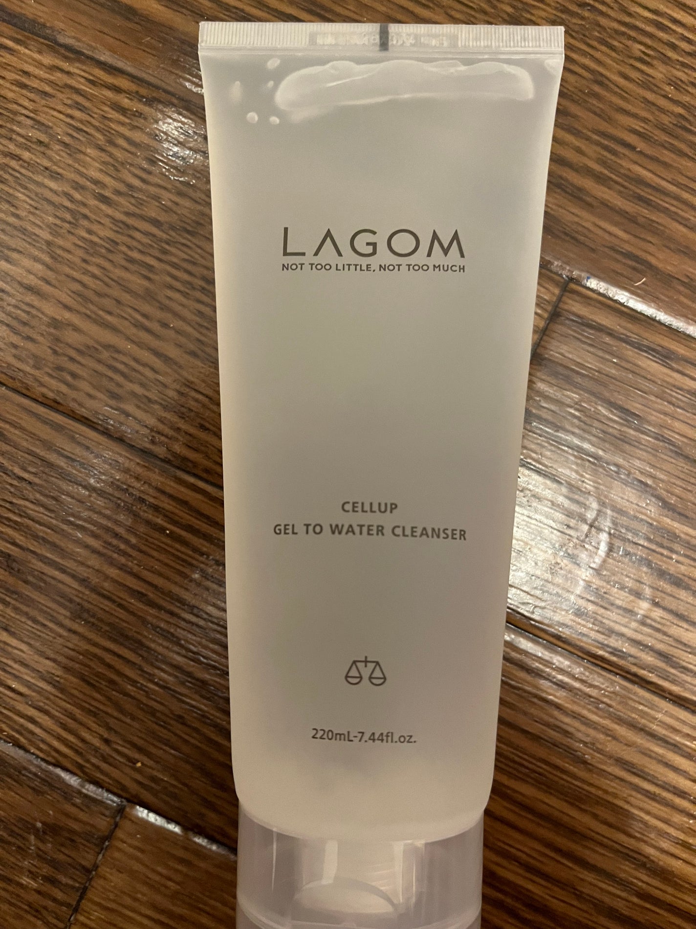 ラゴム ジェルトゥウォーター クレンザー(朝用洗顔)/LAGOM /その他洗顔料を使ったクチコミ(1枚目)