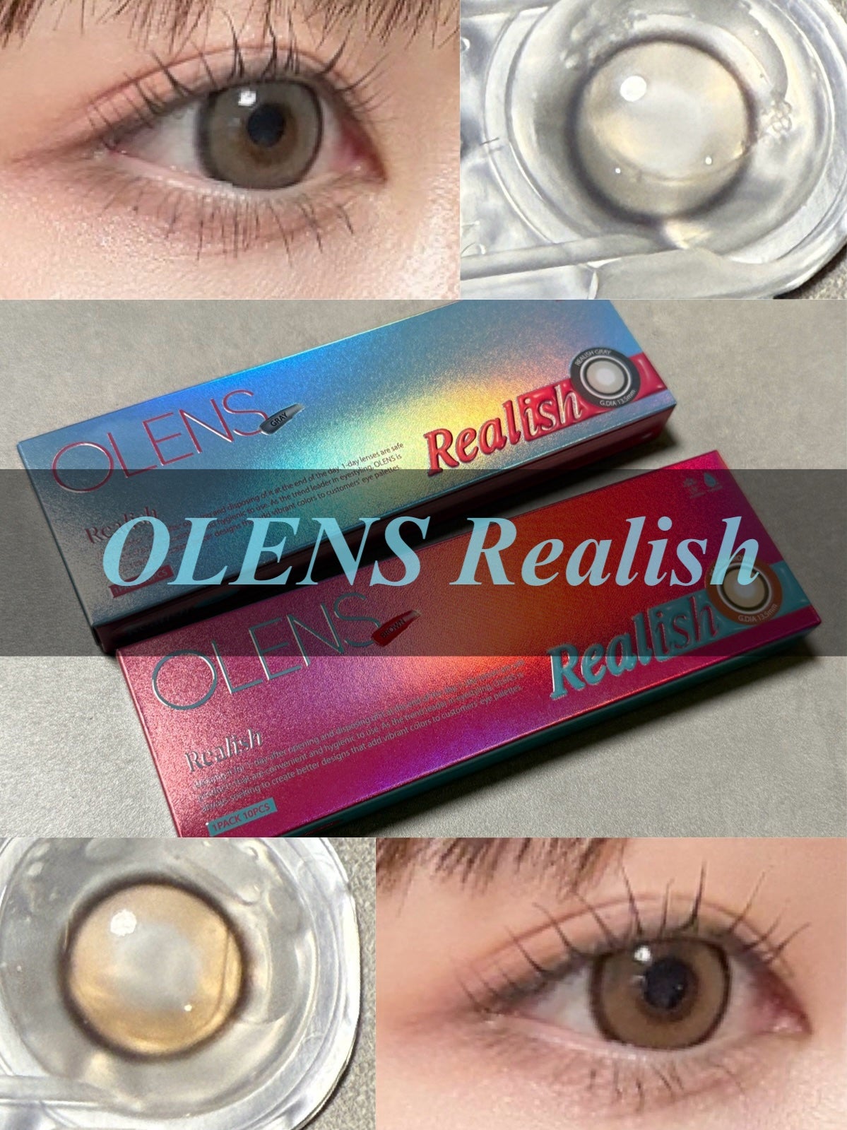 Realish 1day/OLENS/ワンデー(1DAY)カラコンを使ったクチコミ(1枚目)