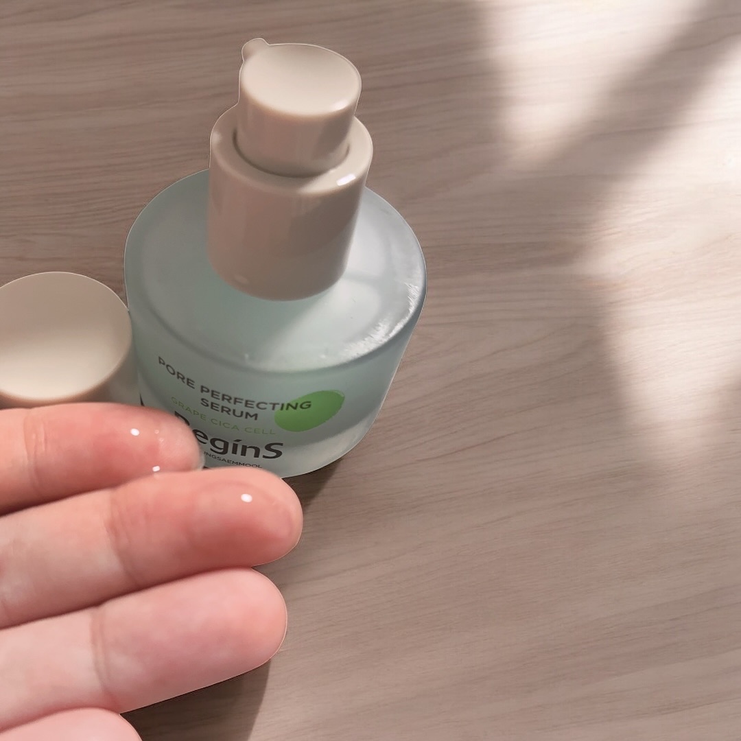 Pore Perfecting Serum/BeginS by JUNGSAEMMOOL/美容液を使ったクチコミ（2枚目）
