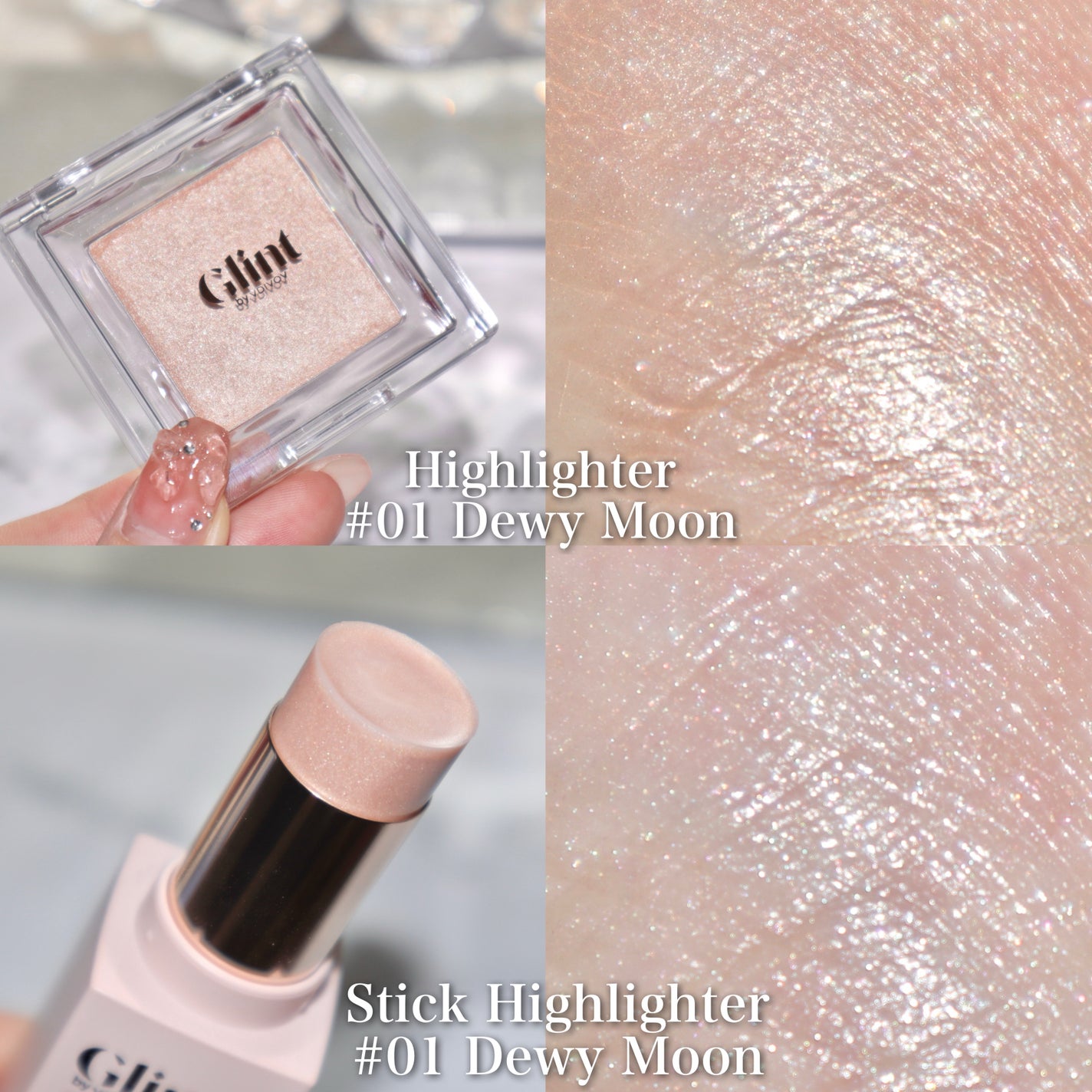 ハイライター/Glint/パウダーハイライトを使ったクチコミ(5枚目)