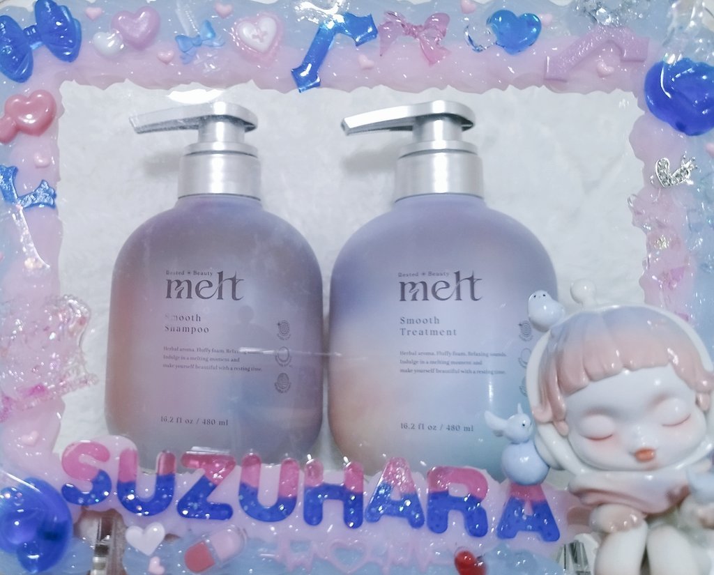 メルト スムースシャンプー/トリートメント/melt/市販シャンプーを使ったクチコミ（1枚目）