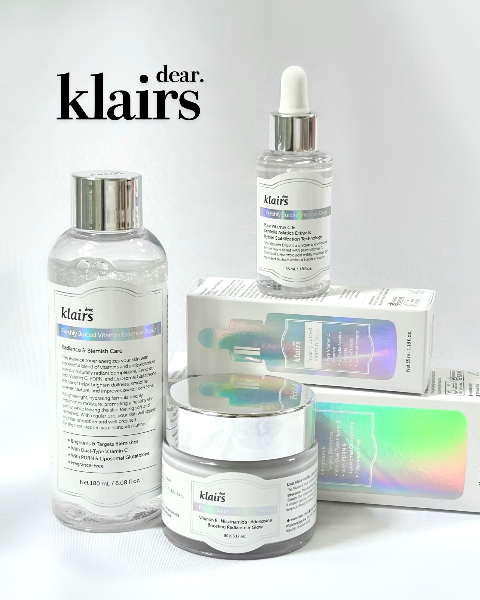フレッシュリージュースドビタミンドロップ(35ml)/Klairs/美容液を使ったクチコミ（2枚目）