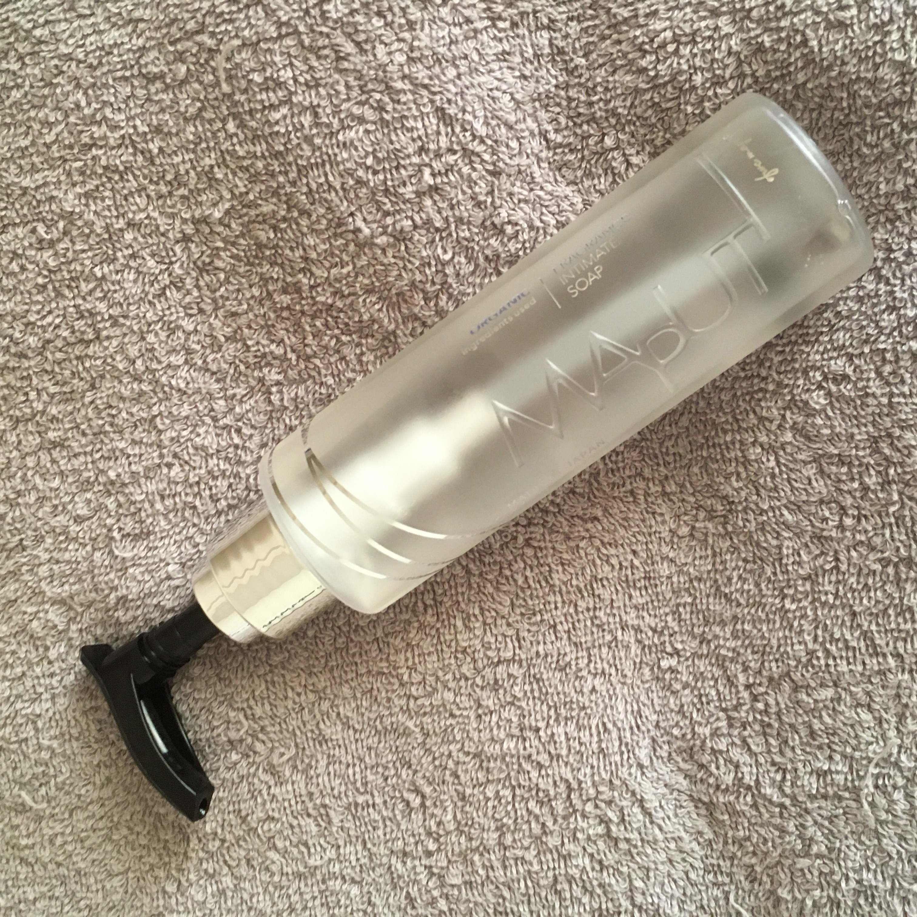 オーガニックフレグランスインティメイトソープ MAPUTI/MAPUTI/デリケートゾーンケアを使ったクチコミ（1枚目）