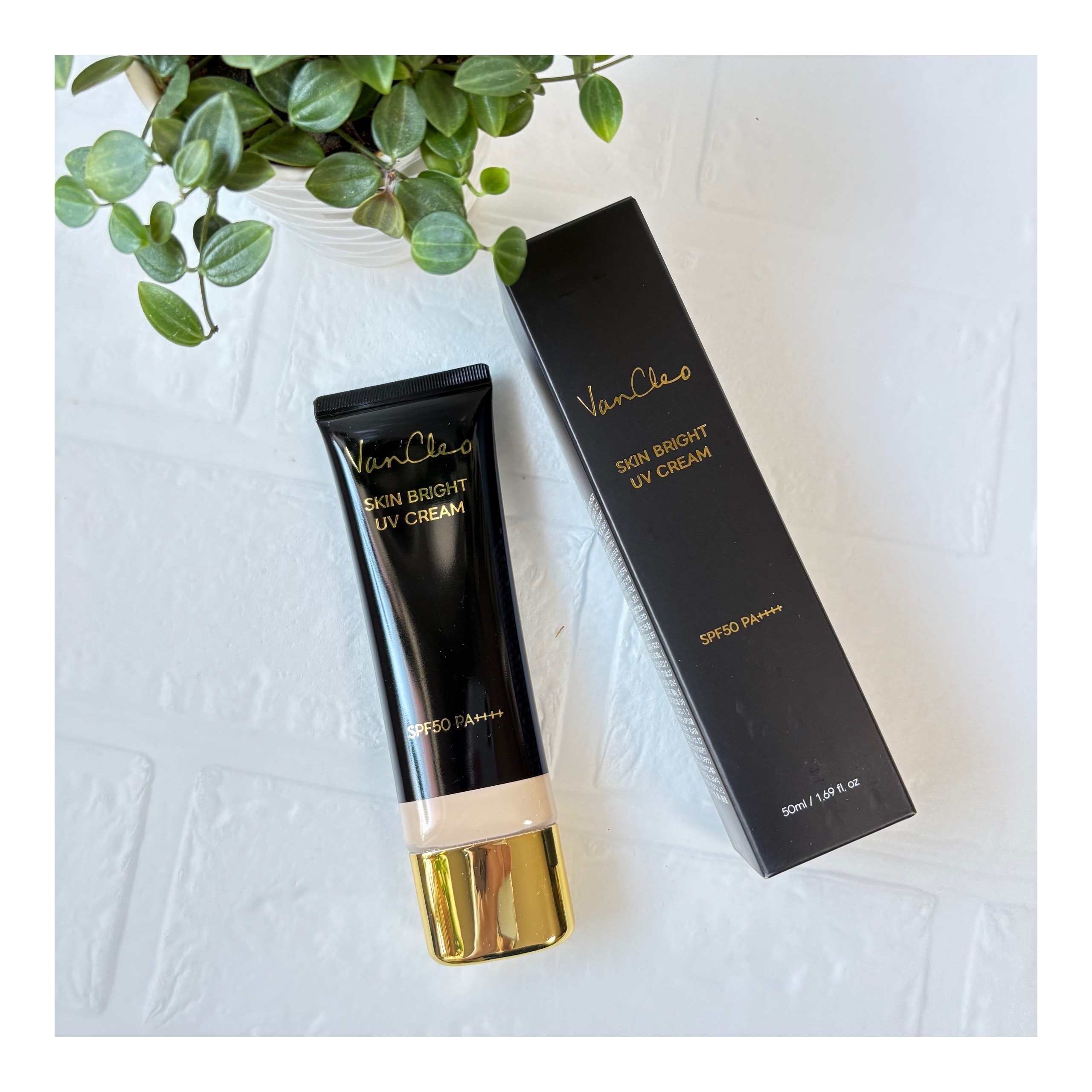 スキンブライトUVクリーム/VanCleo/日焼け止めクリームを使ったクチコミ（1枚目）