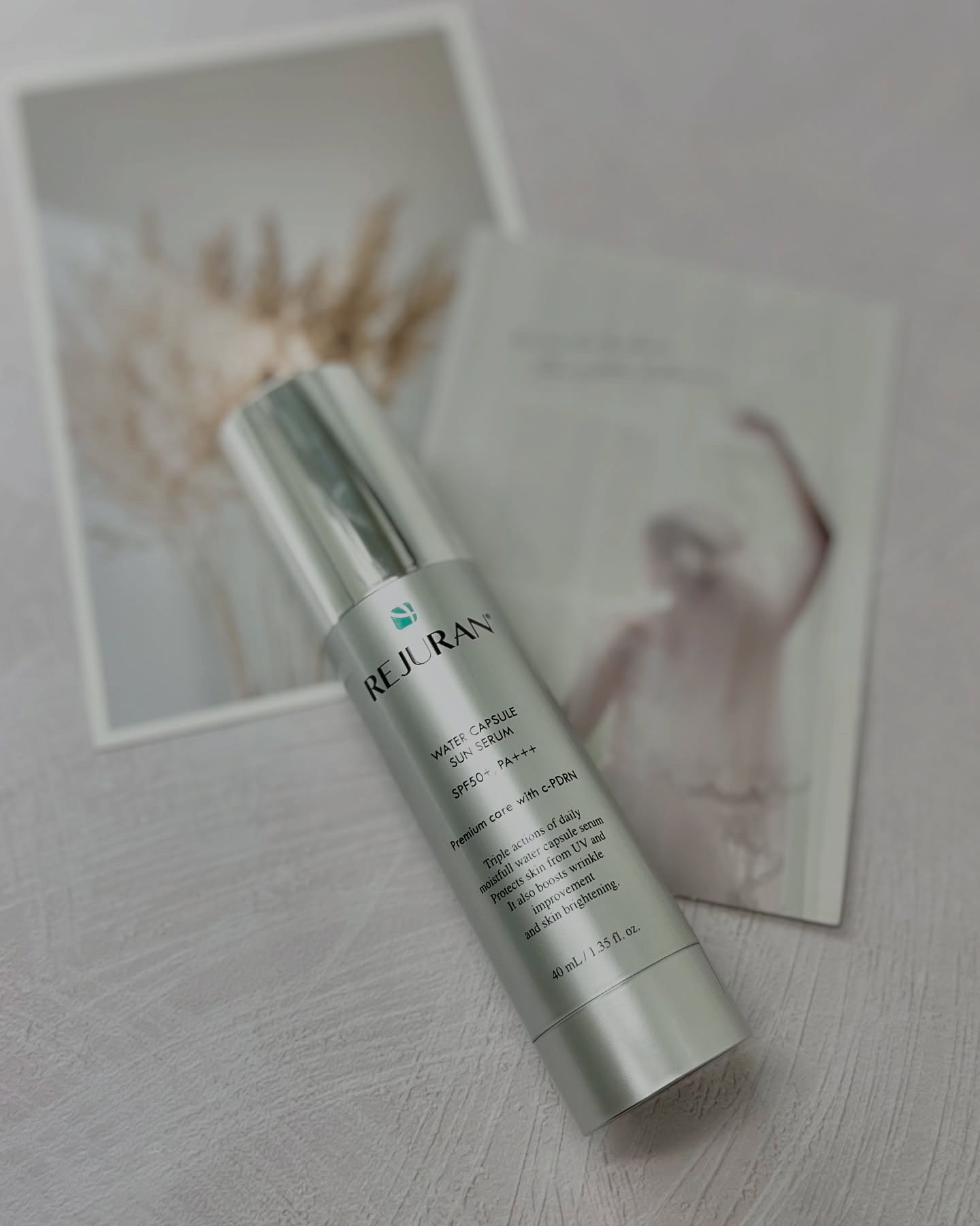 REJURAN ウォーターカプセルUV日焼け止めセラム SPF50+ PA+++ 40ml/REJURAN COSMETICS/日焼け止め・UVケアを使ったクチコミ（3枚目）