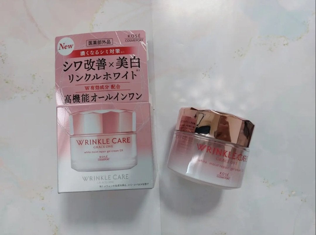 グレイス ワン リンクルケア ホワイト モイストリペア ジェルクリーム EX/グレイスワン/オールインワン化粧品を使ったクチコミ(5枚目)