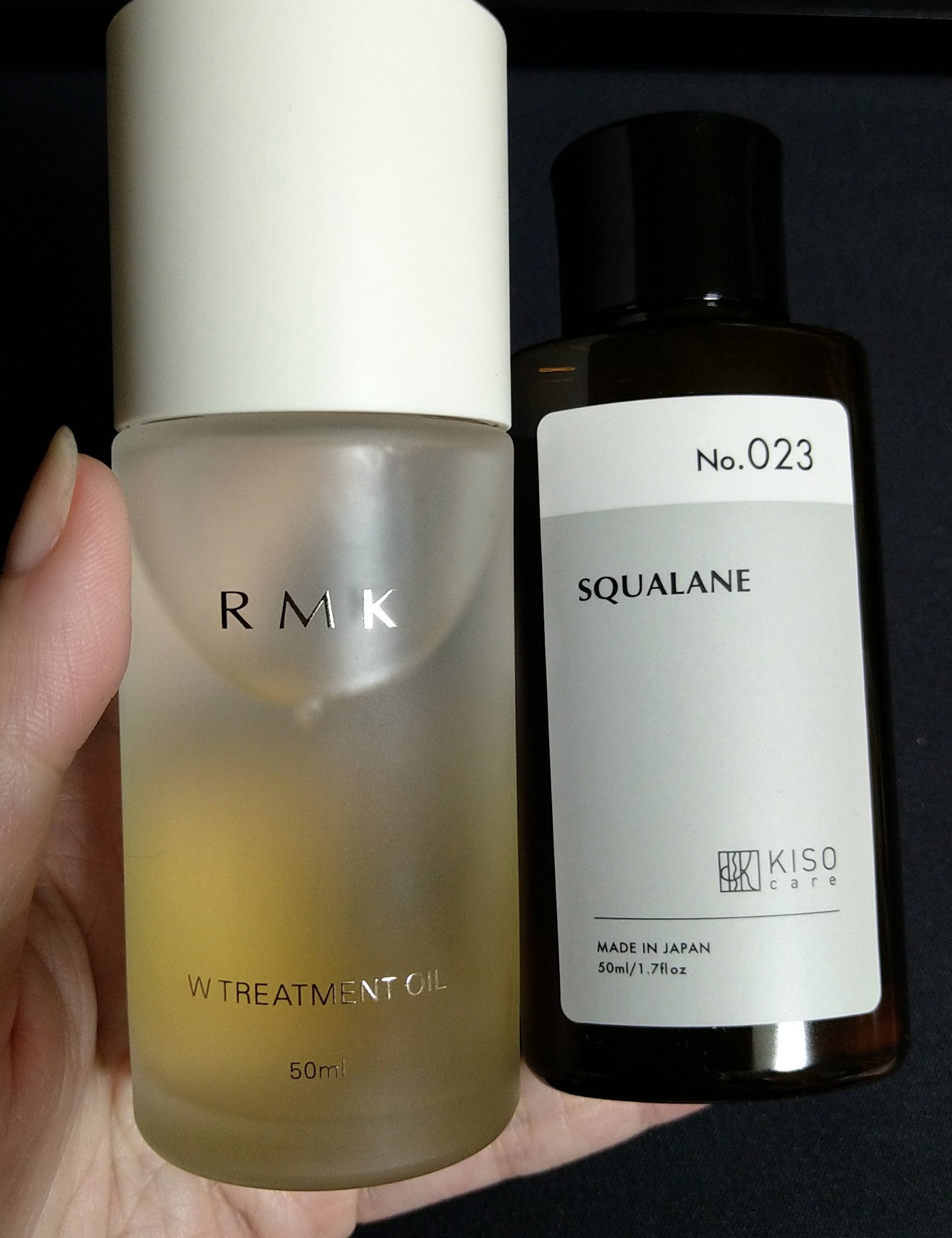 スクワラン/KISO/フェイスオイルを使ったクチコミ（1枚目）