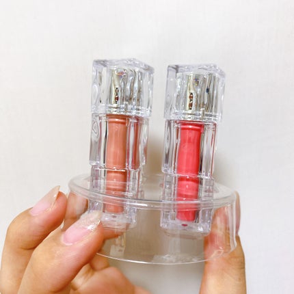 WATERISM GLOW TINT MINI SPECIAL SET PEACH MLBB/TIRTIR(ティルティル)/メイクアップキットを使ったクチコミ(2枚目)