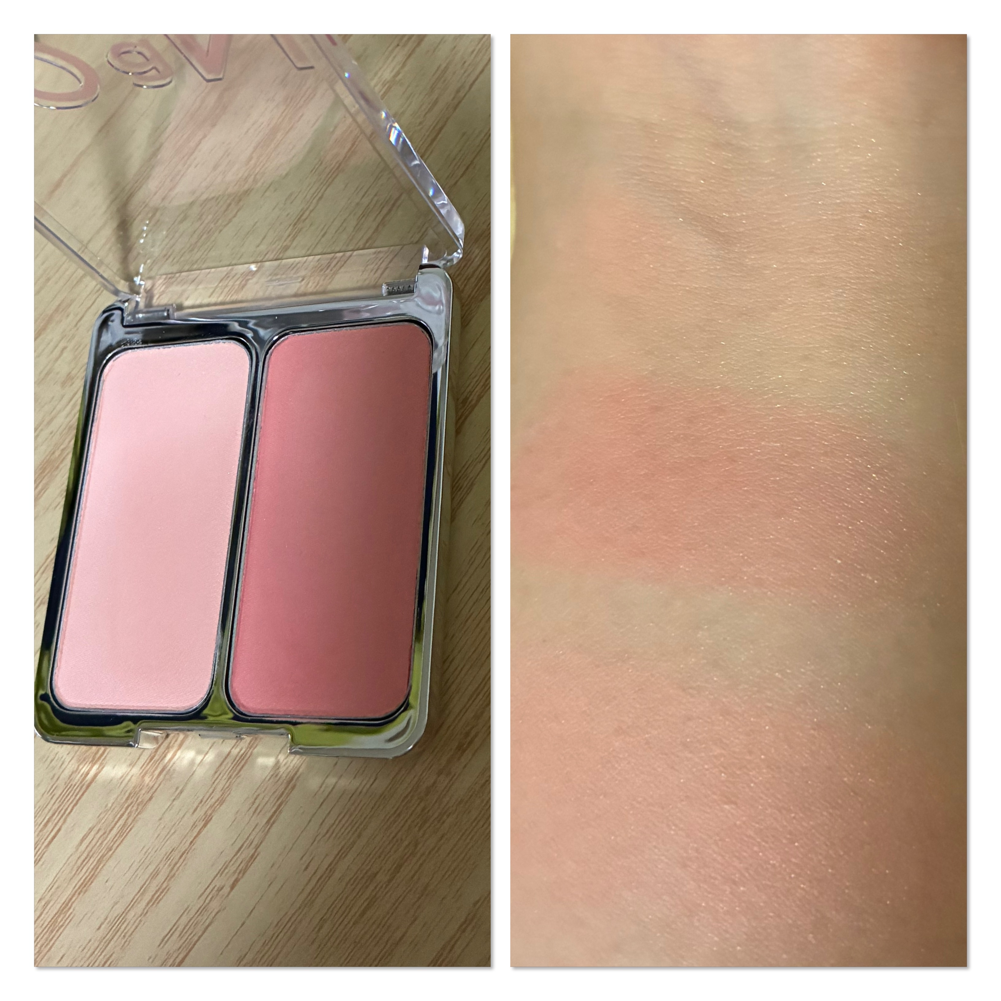 デュアルチーク 【新】07 ピーチフィズ/2aN/パウダーチークを使ったクチコミ（2枚目）