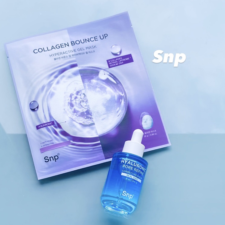 コラーゲンバウンスアップハイパーアクティブゲルマスク/SNP/シートマスク・パックを使ったクチコミ（1枚目）