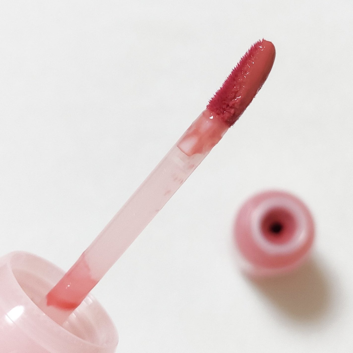 ジューシーデューイグロウティント/dasique/リップティントを使ったクチコミ(2枚目)