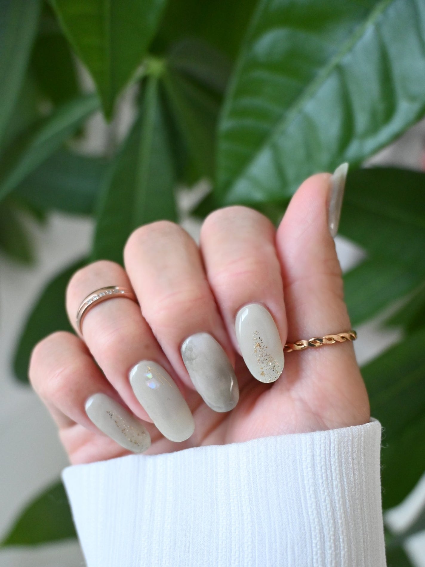 セミキュアジェルネイル(ハンド)/ohora/ネイルシールを使ったクチコミ(3枚目)