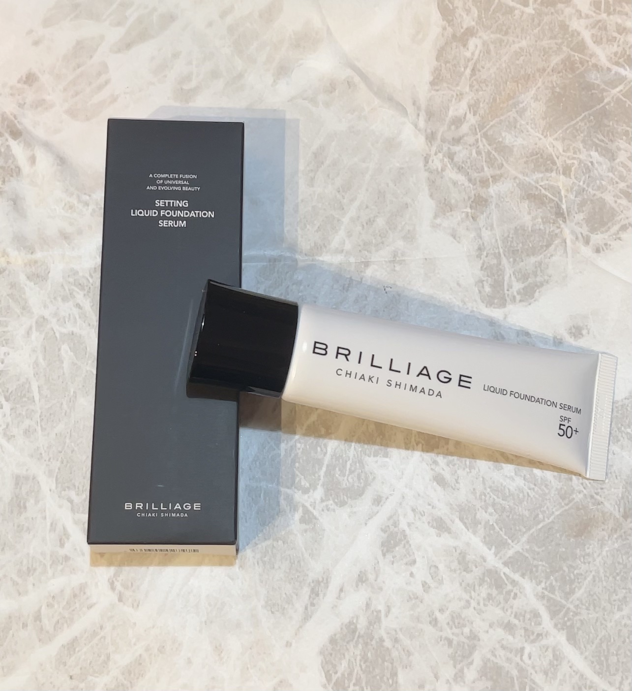 リキッドファンデーション セラム フィッティング グロウ/ブリリアージュ/リキッドファンデーションを使ったクチコミ（1枚目）