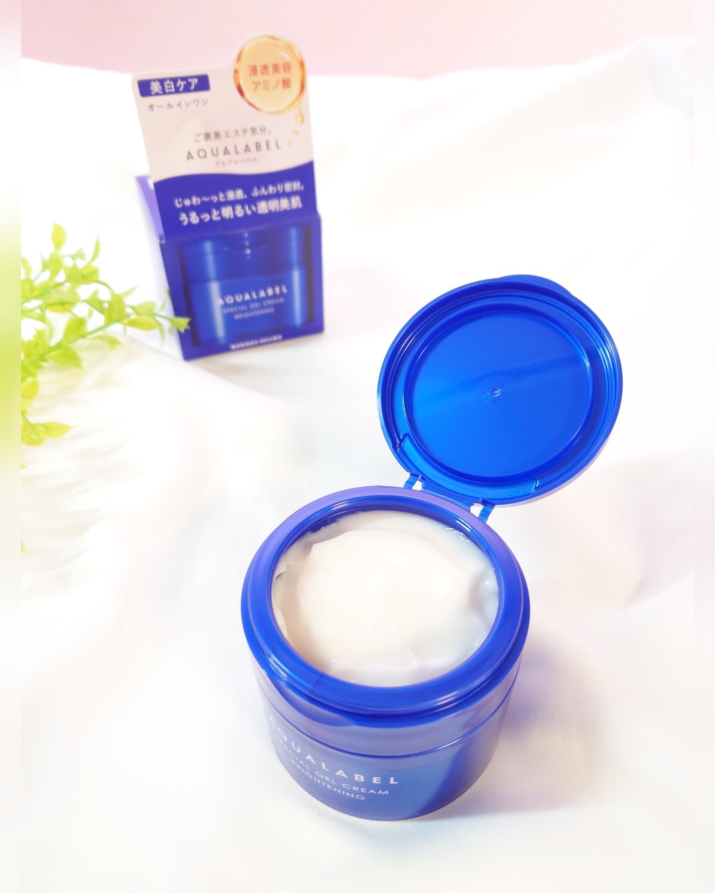 スペシャルジェルクリーム EX （ブライトニング） /アクアレーベル/オールインワン化粧品を使ったクチコミ（2枚目）