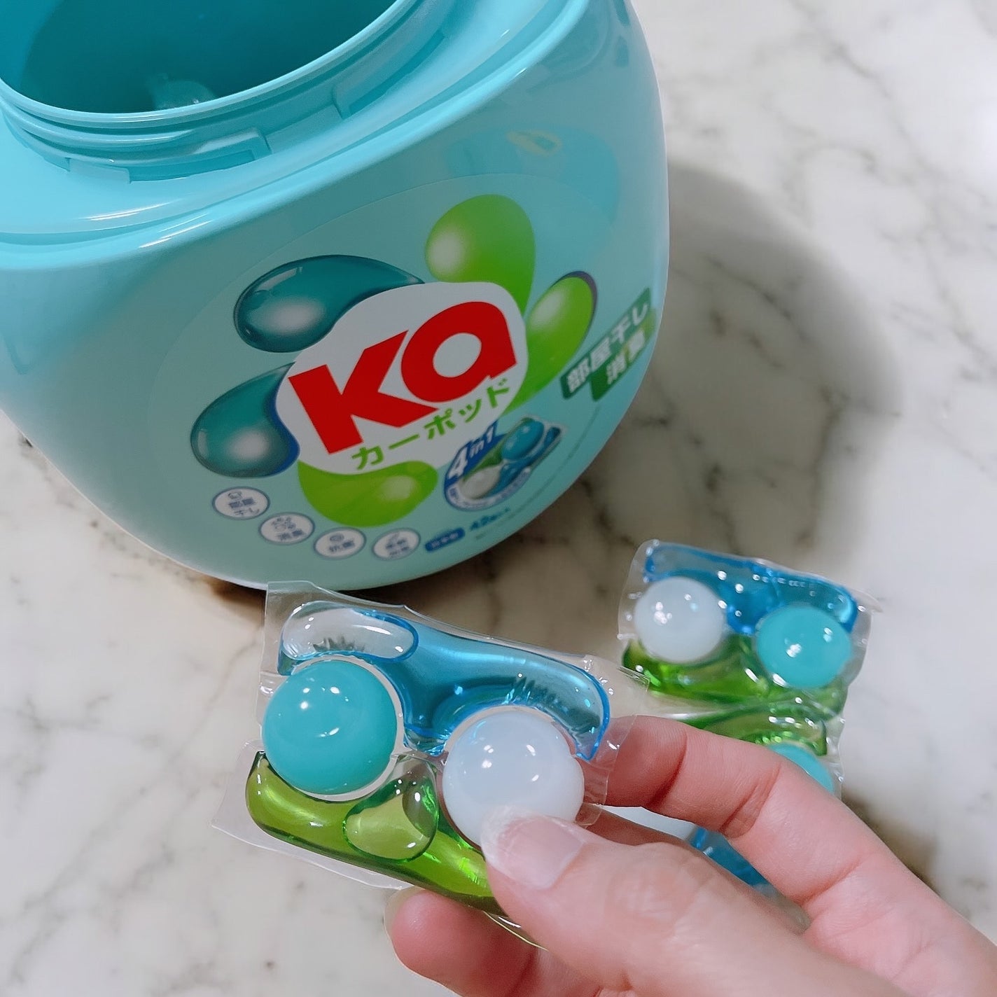 カーポッド/王子製薬/洗濯洗剤を使ったクチコミ(1枚目)