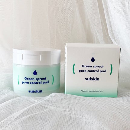 若芽ポアコントロール部分パック/suiskin/トナーパッドを使ったクチコミ(10枚目)