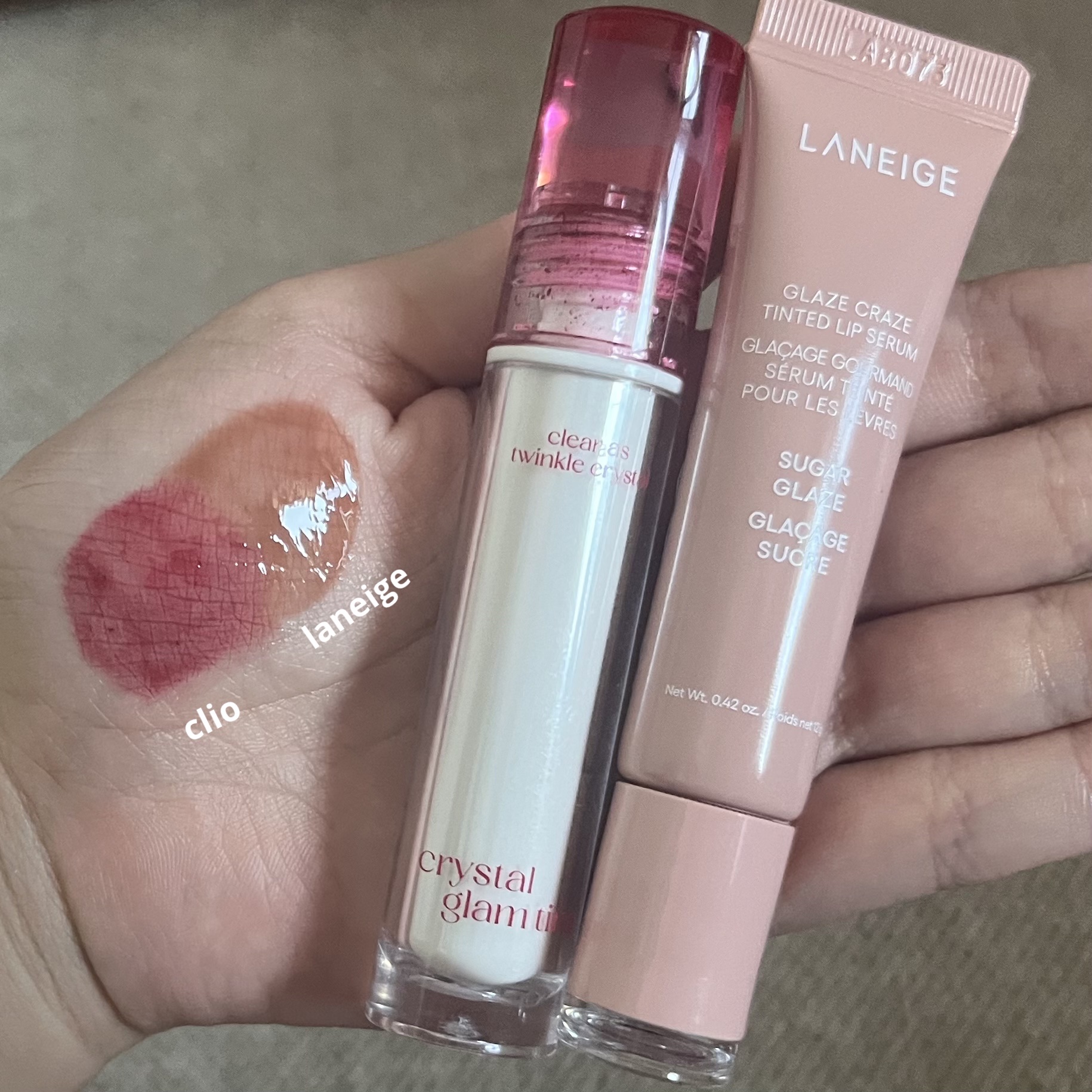 クリスタル グラム ティント/CLIO/リップティントを使ったクチコミ（1枚目）